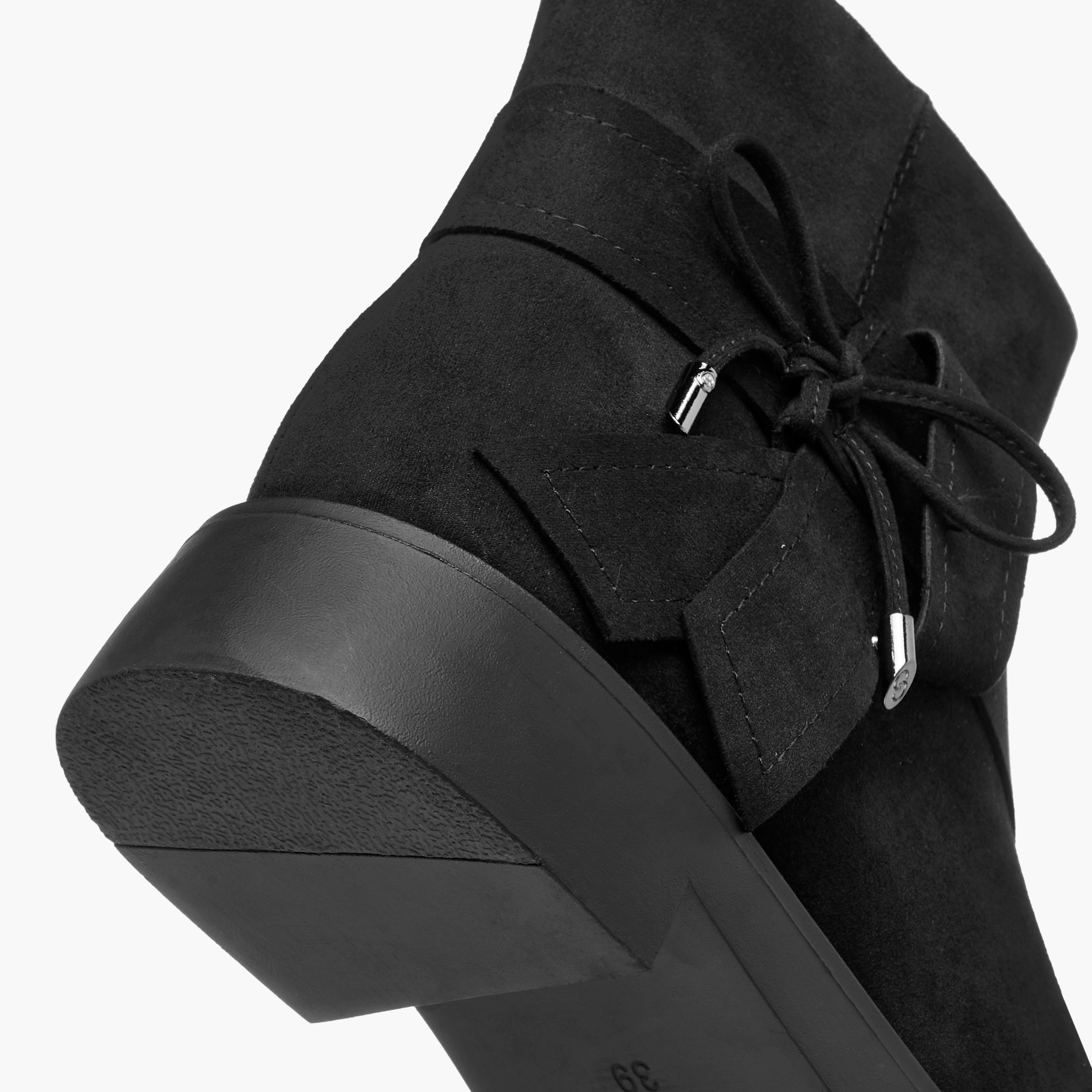 Celeste Women's Bow Accent Ankle Boots with Zip Closure-women-shoes-boots-image-5