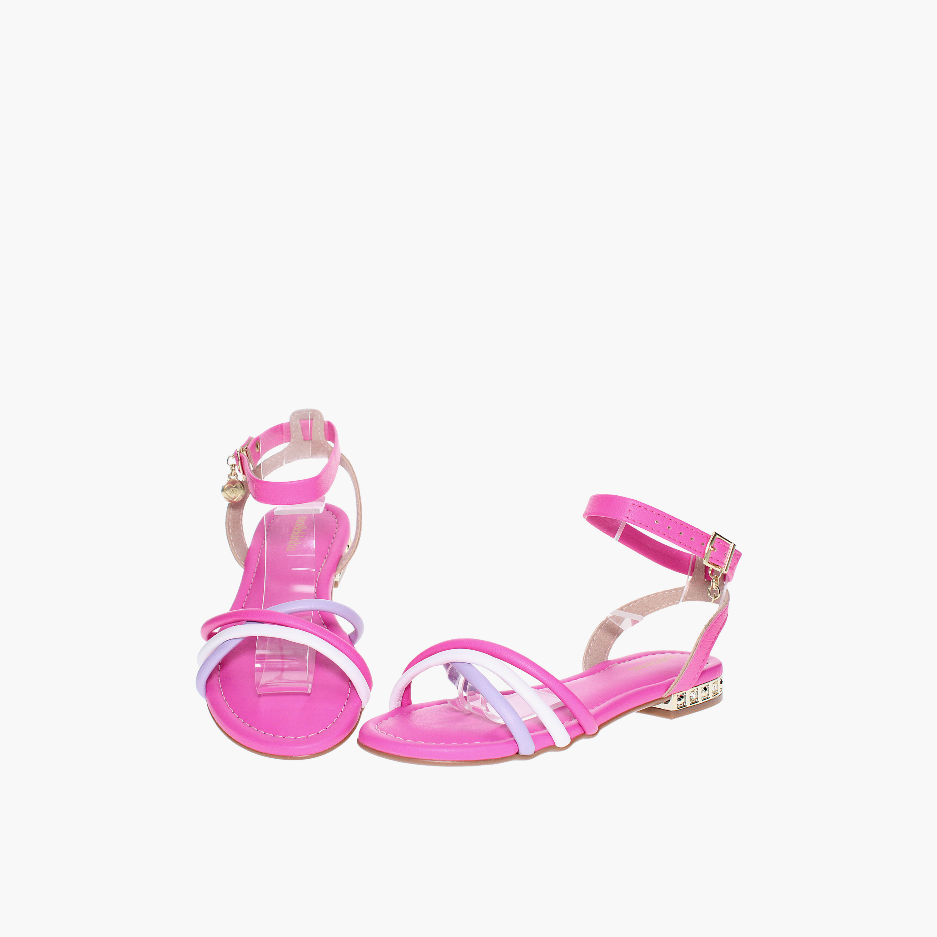 مولكينها - حذاء باليرينا للبنات بإبزيم للإغلاق وحزام للكاحل | 2319-209-23876-90441-girls-shoes-sandals-image-4