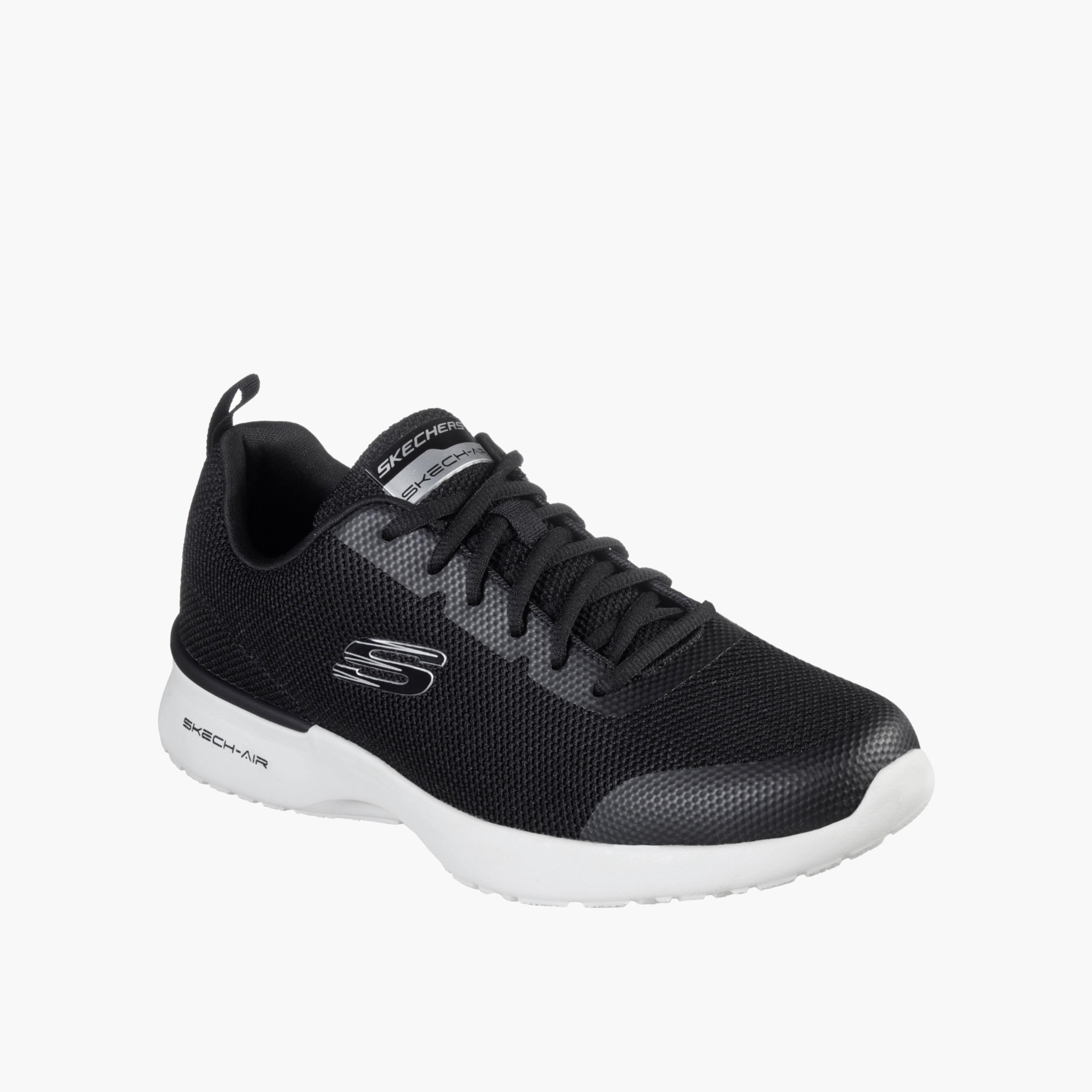 Skechers Men Logo Print Lace-Up Sports Shoes-sports-men-shoes-image-4