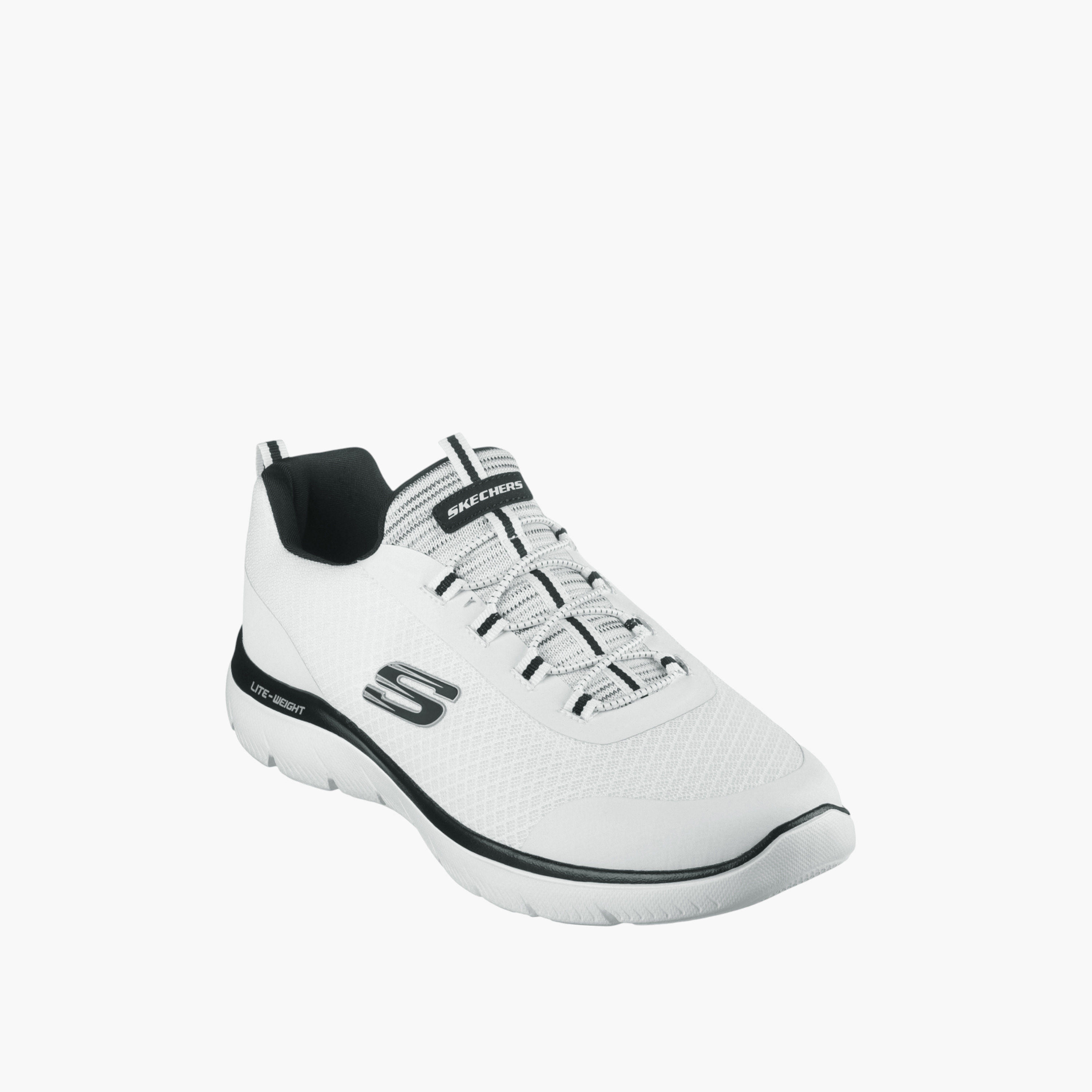 حذاء رياضي ساميتس ريبنسك برباط للإغلاق للرجال من سكتشرز - 232060-WBK-sports-men-shoes-image-1