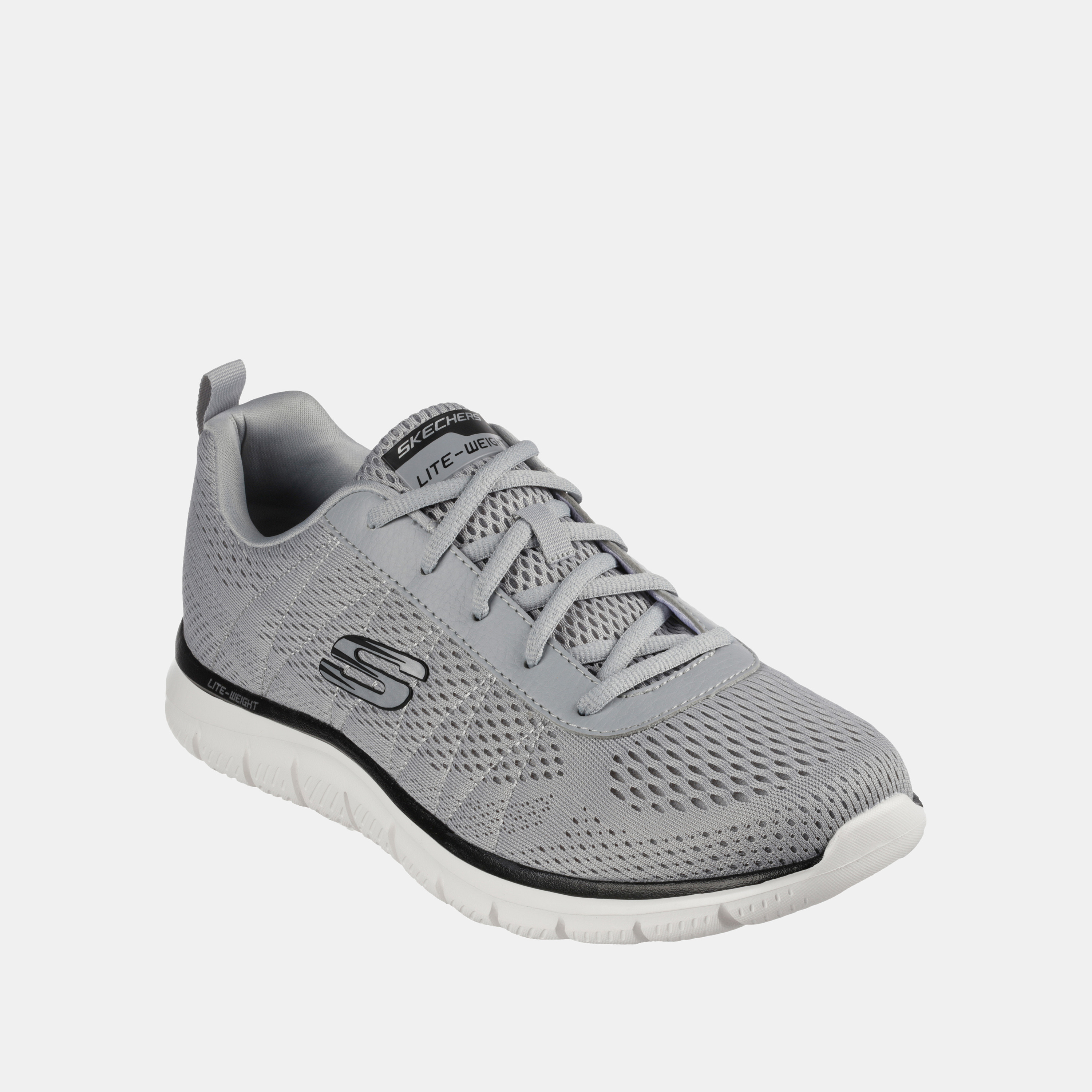 حذاء تدريب تراك مولتون برباط للرجال من سكتشرز - 232081-LGBK-sports-men-shoes-image-2