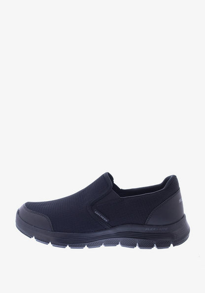 Skechers Men's Textured Slip-On Walking Shoes - FLEX ADVANTAGE 4.0-Men%27s Sports Shoes-image-2