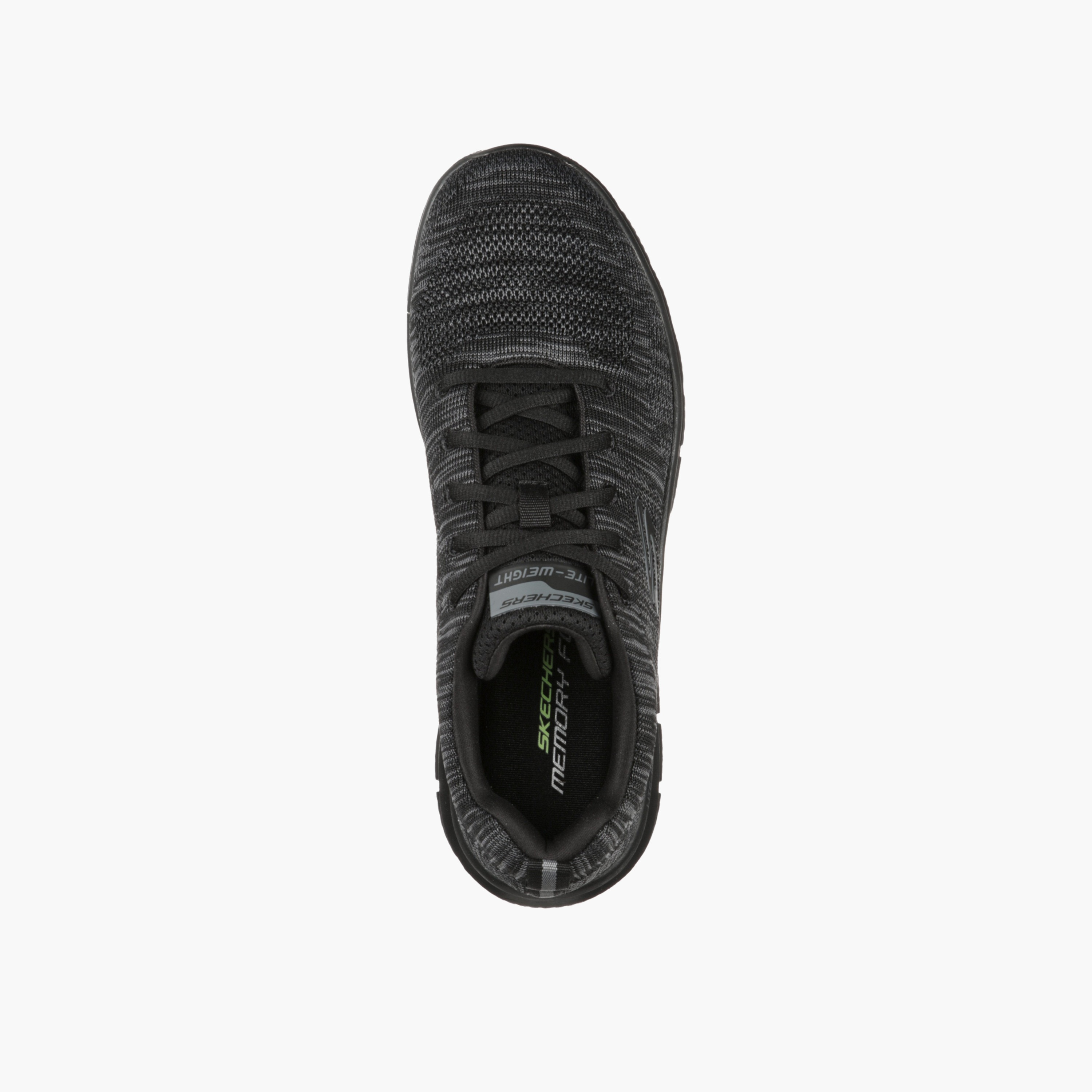 حذاء رياضي للرجال بملمس بارز ورباط إغلاق من سكيتشرز-sports-men-shoes-image-2