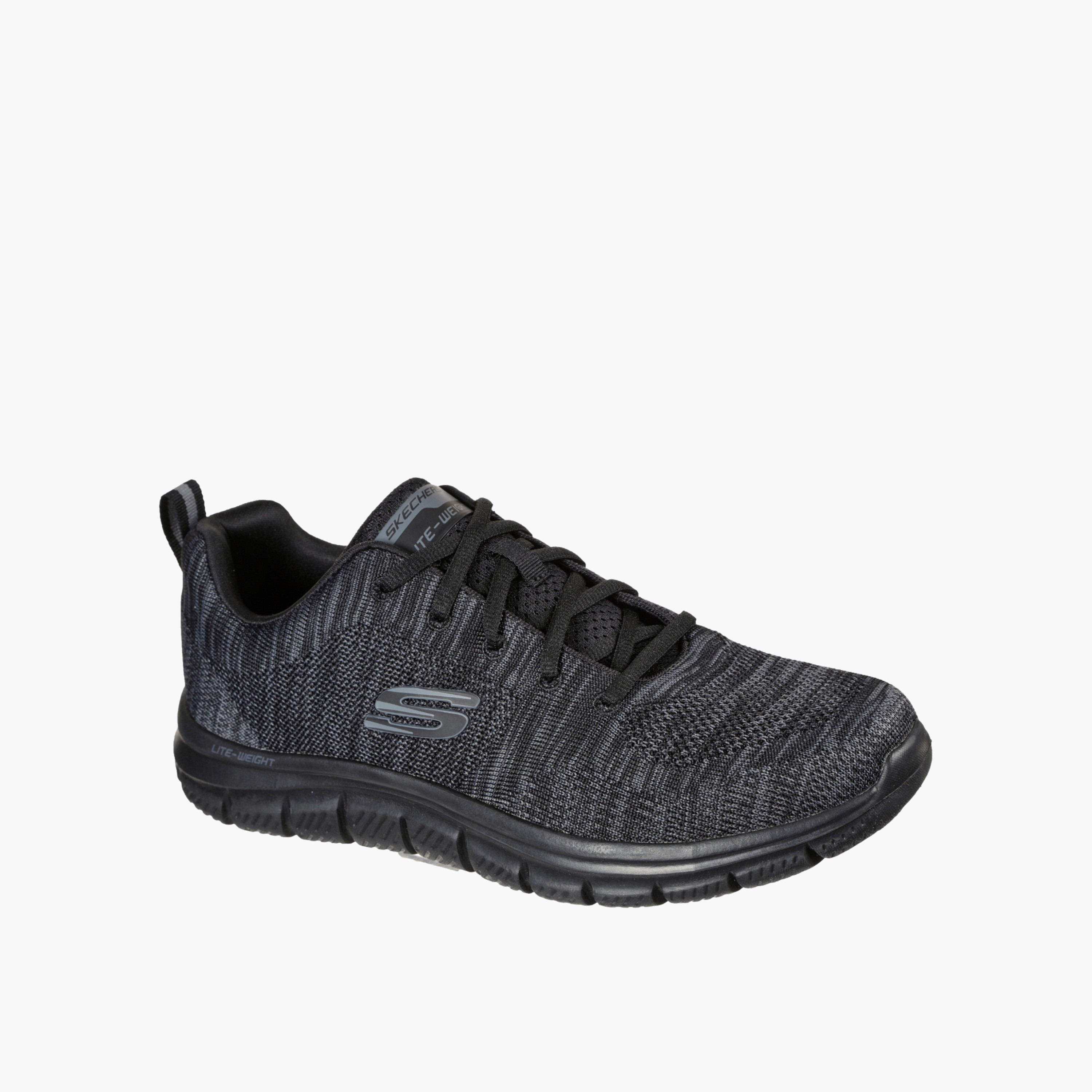 حذاء رياضي للرجال بملمس بارز ورباط إغلاق من سكيتشرز-sports-men-shoes-image-4