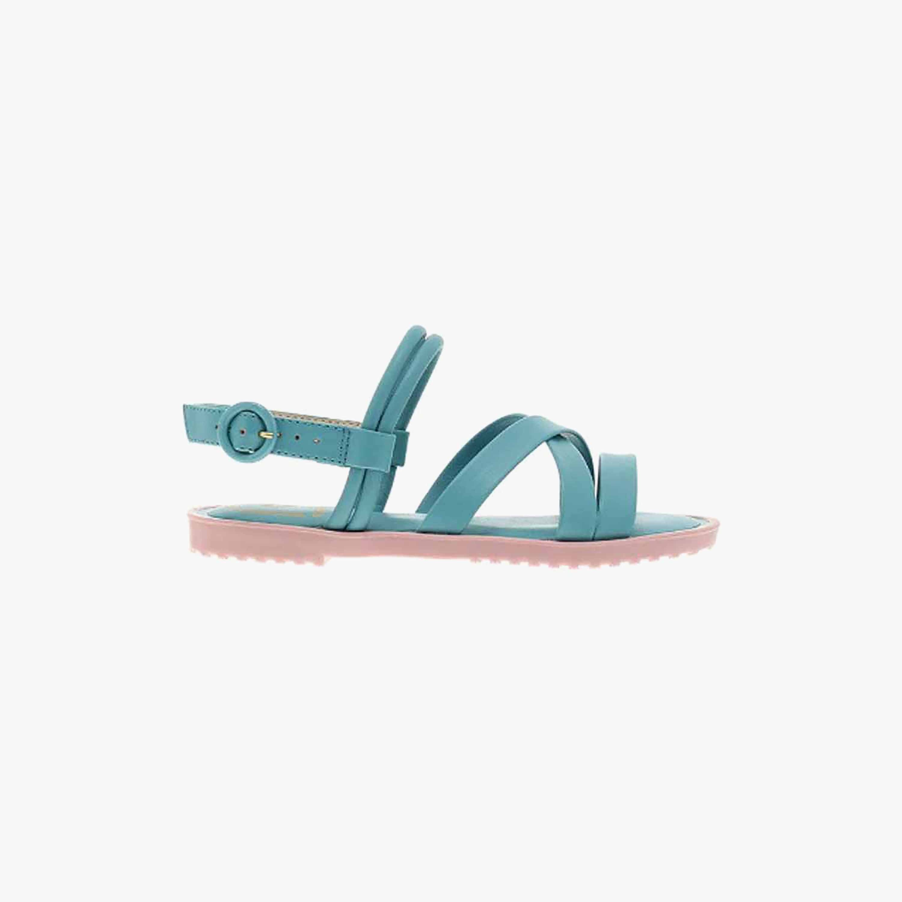 صندل للفتيات بشريط للكاحل مفتوح من الأمام من مولكينها | 2323-110-23991-84192-girls-shoes-sandals-image-1