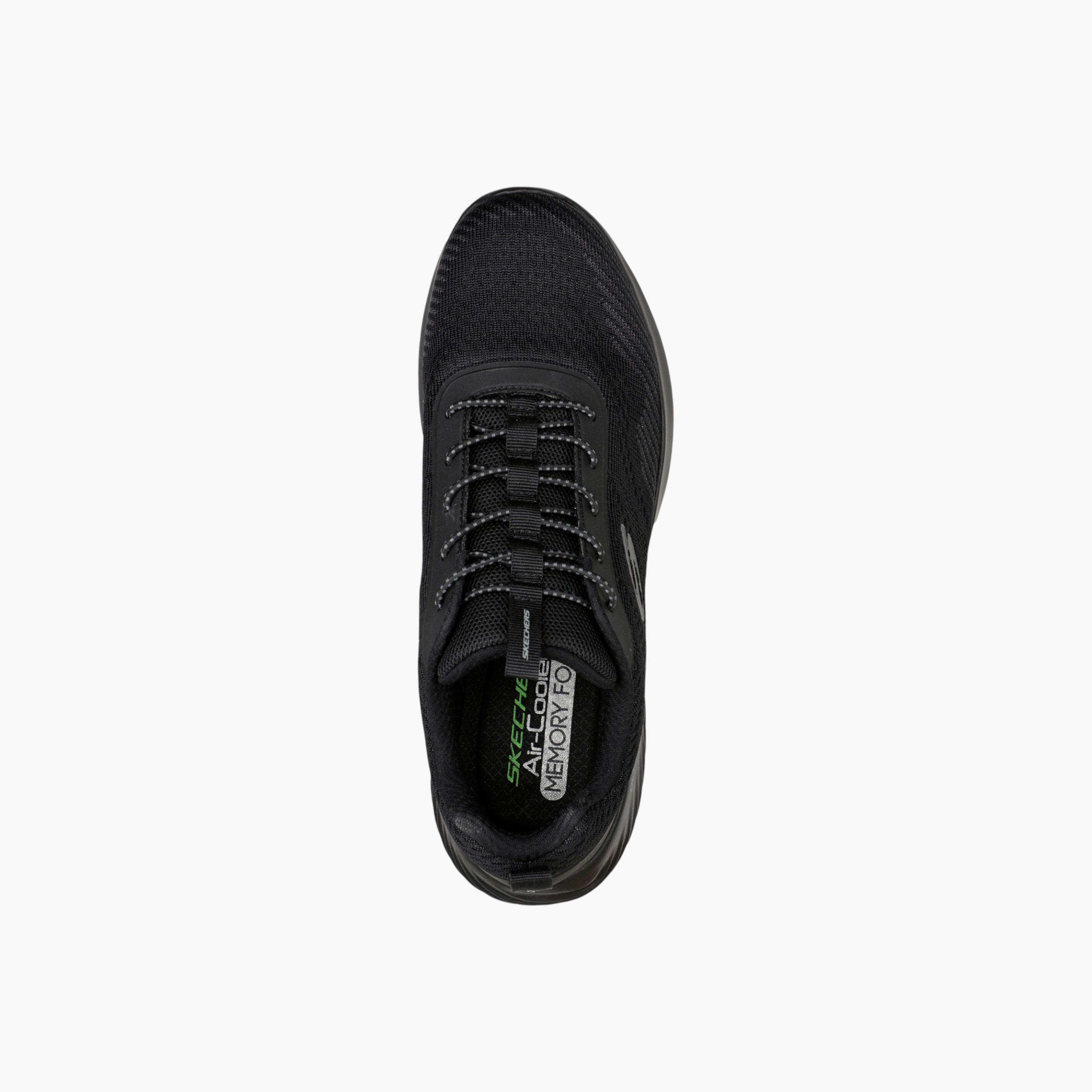 Skechers Men's BOUNDER Slip-On Walking Shoes - 232377-BBK-sports-men-shoes-image-2