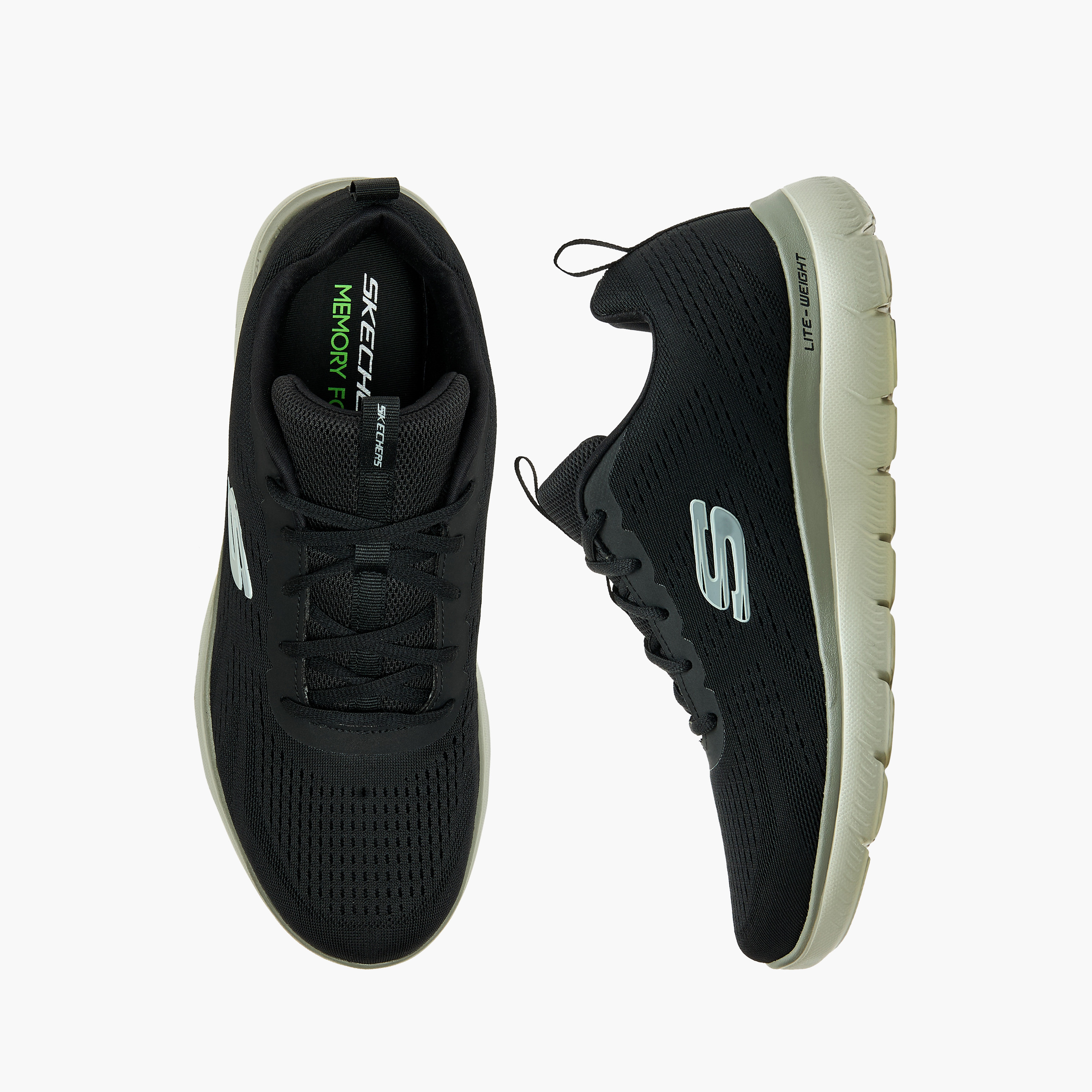 Skechers Men's Summits Lace-Up Low Ankle Sneakers 232395 | OE-sports-men-shoes-image-1