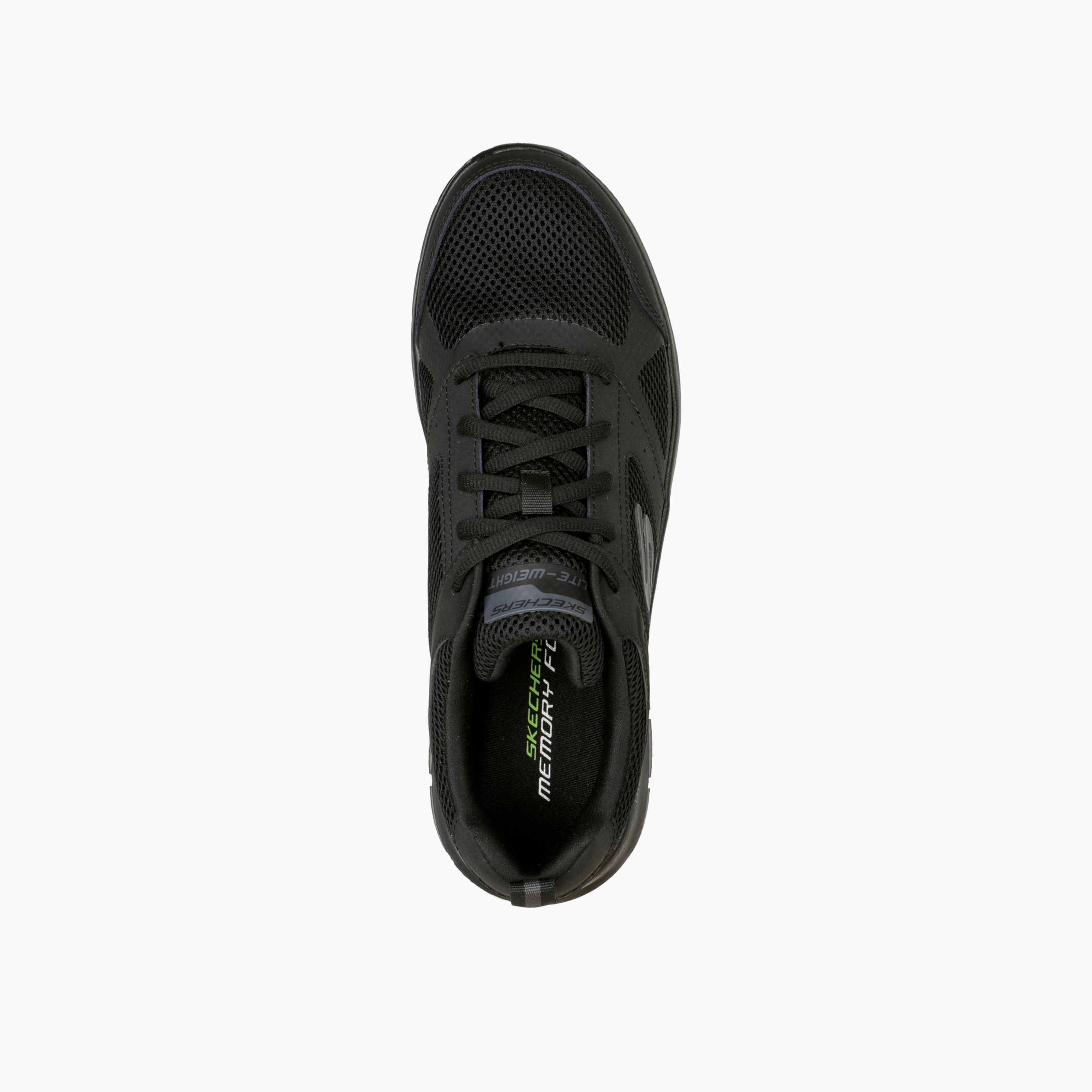 Skechers Men Panelled Leather Lace-Up Sports Shoes-sports-men-shoes-image-2