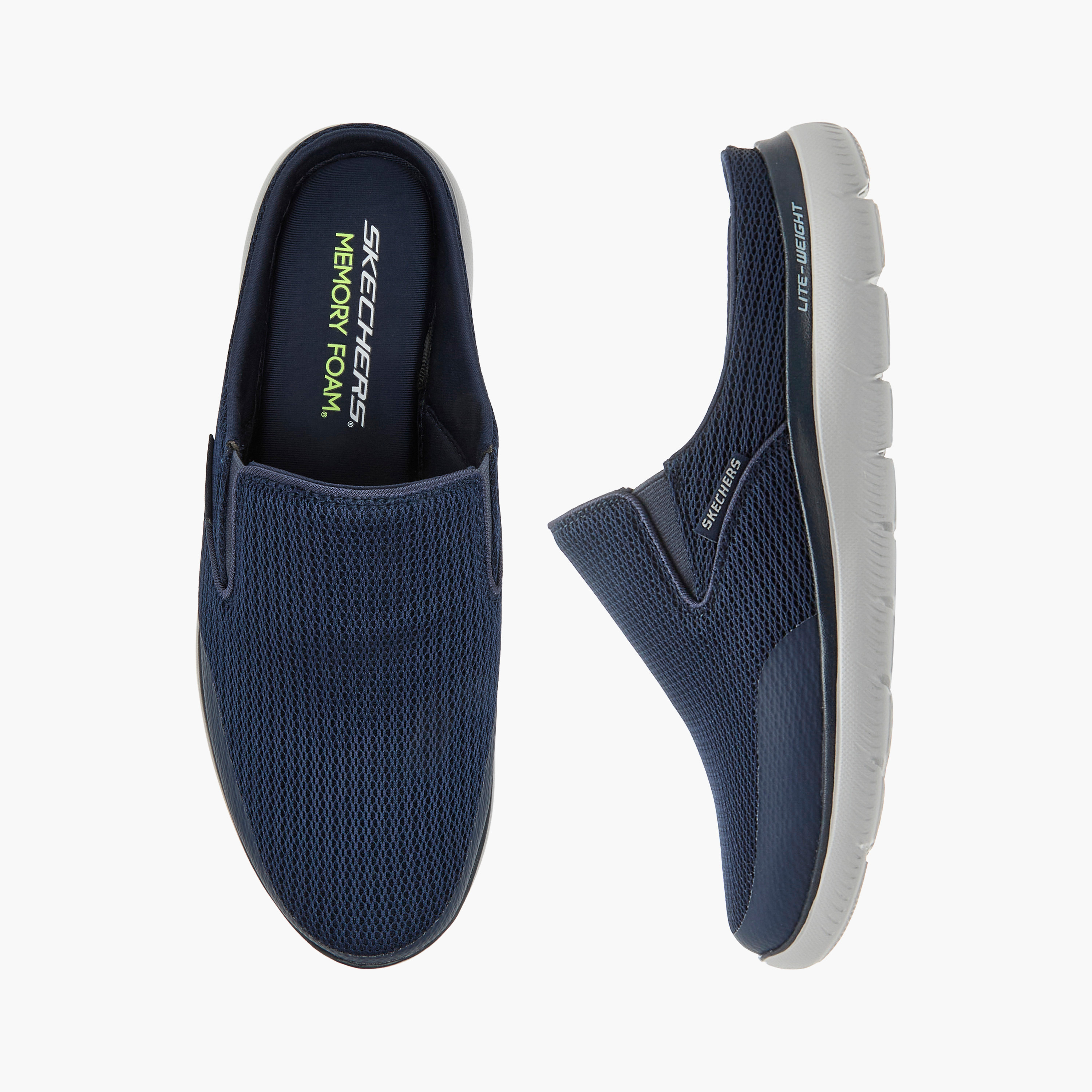 حذاء ميول سهل الارتداء ساميتس للرجال من سكيتشرز - 232574-sports-men-shoes-image-21