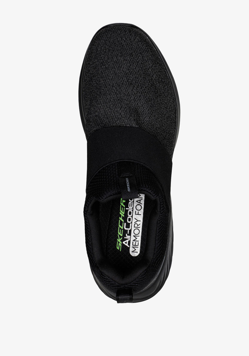 Skechers Men's Monotone Slip-On Walking Shoes - BOUNDER-Men%27s Sports Shoes-image-1