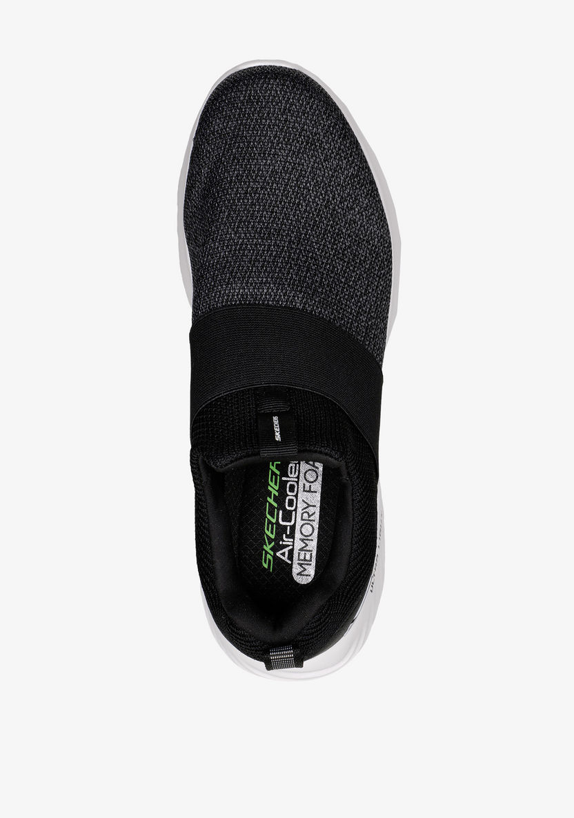 Skechers Men's Textured Slip-On Walking Shoes - BOUNDER-Men%27s Sports Shoes-image-0