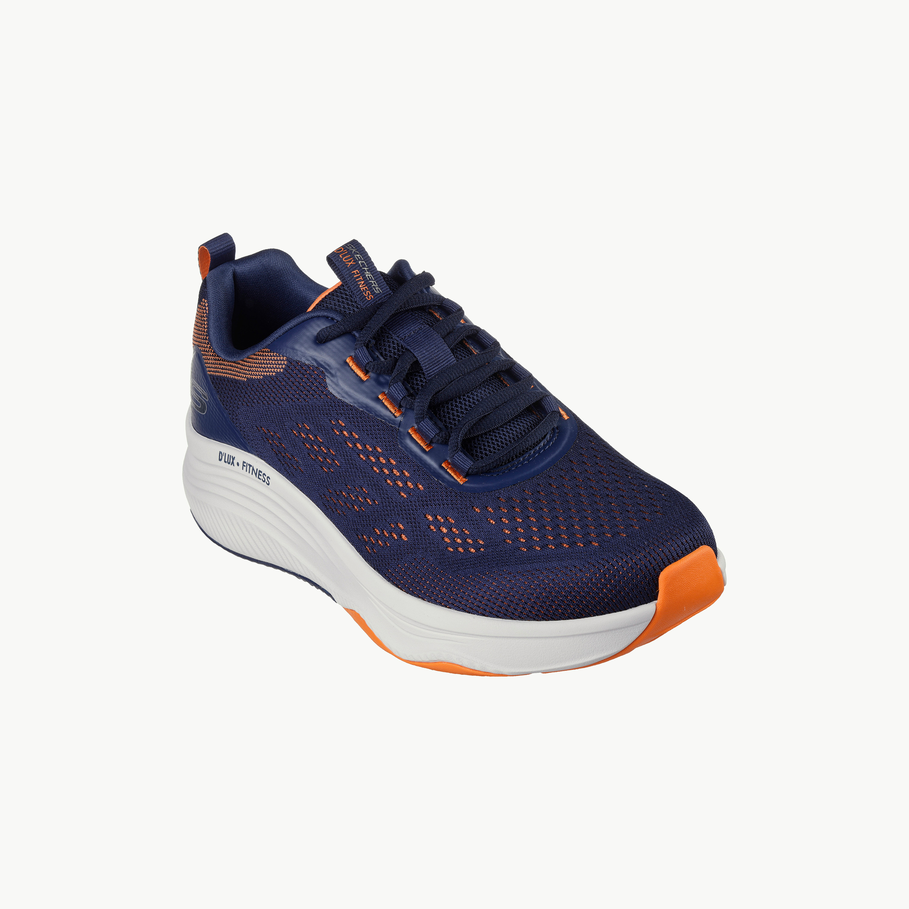 حذاء رياضي ميموري فوم رجالي مبرد بالهواء من سكيتشرز دلاكس فتنيس | 232617-sports-men-shoes-image-1