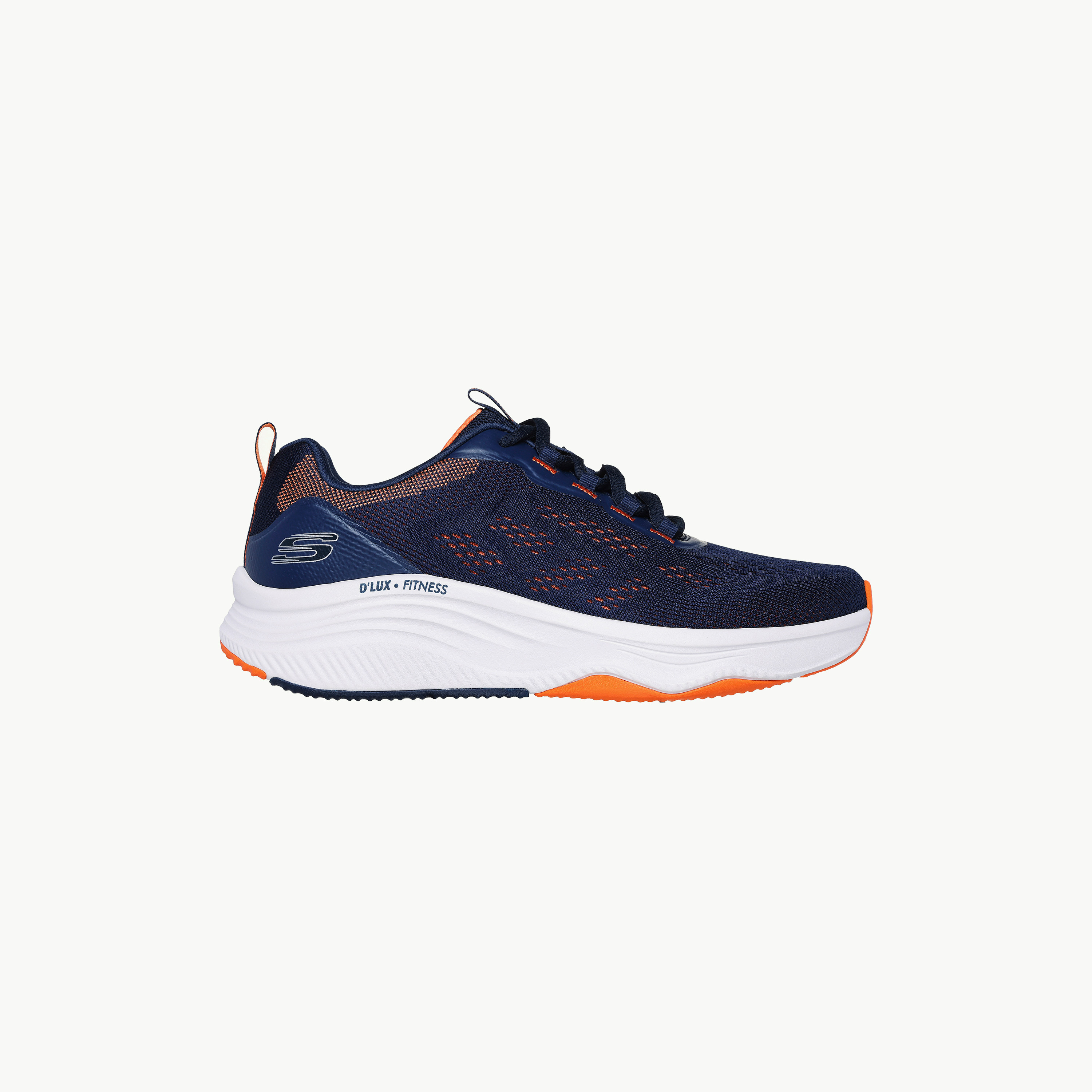 حذاء رياضي ميموري فوم رجالي مبرد بالهواء من سكيتشرز دلاكس فتنيس | 232617-sports-men-shoes-image-2