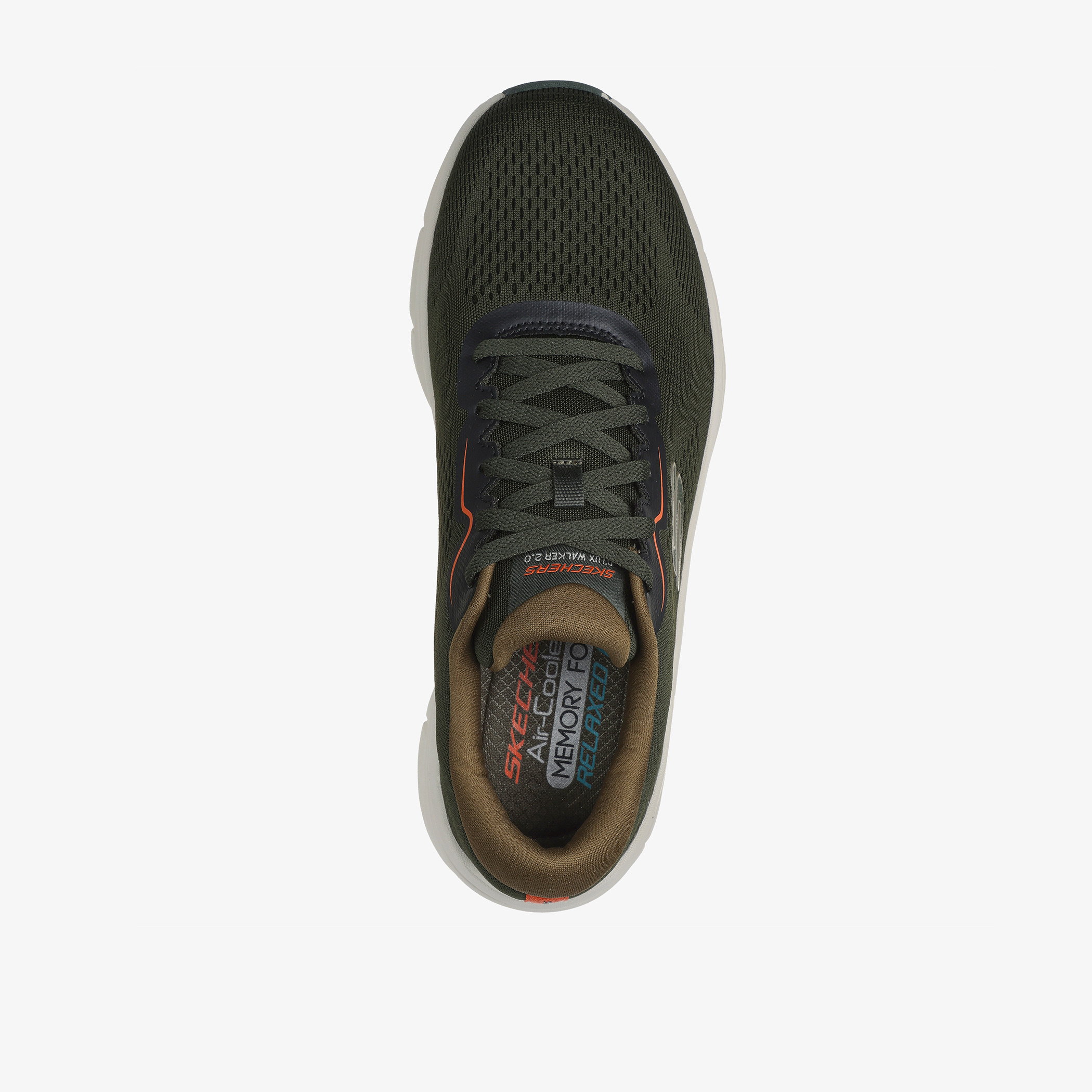 Skechers Men's Panelled Lace-Up Trainer Shoes - D'LUX WALKER 2.0 - SWAVE-sports-men-shoes-image-3