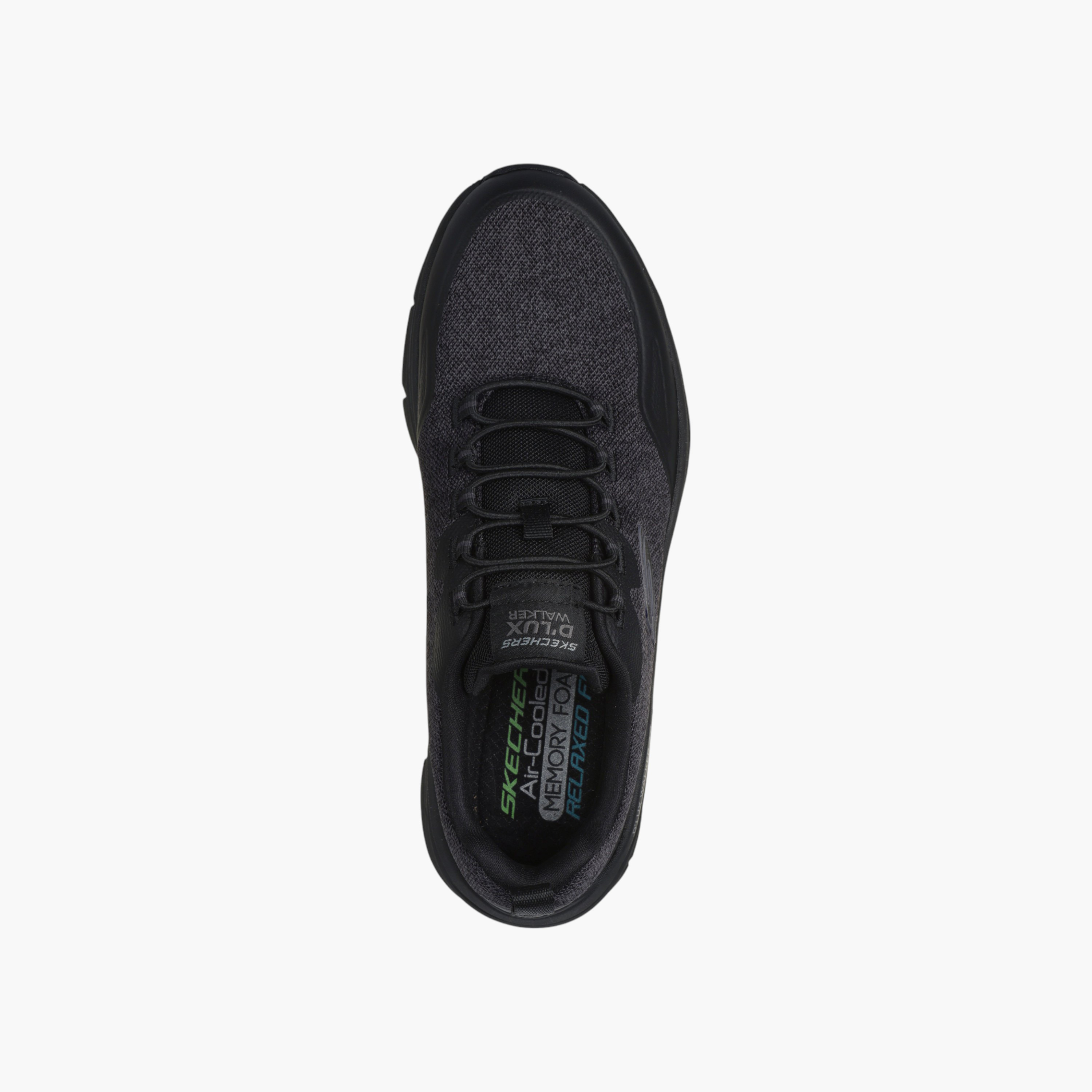 حذاء رياضي دي لوكس ووكر 2.0 برباط للرجال من سكتشرز - 232719-BBK-sports-men-shoes-image-3