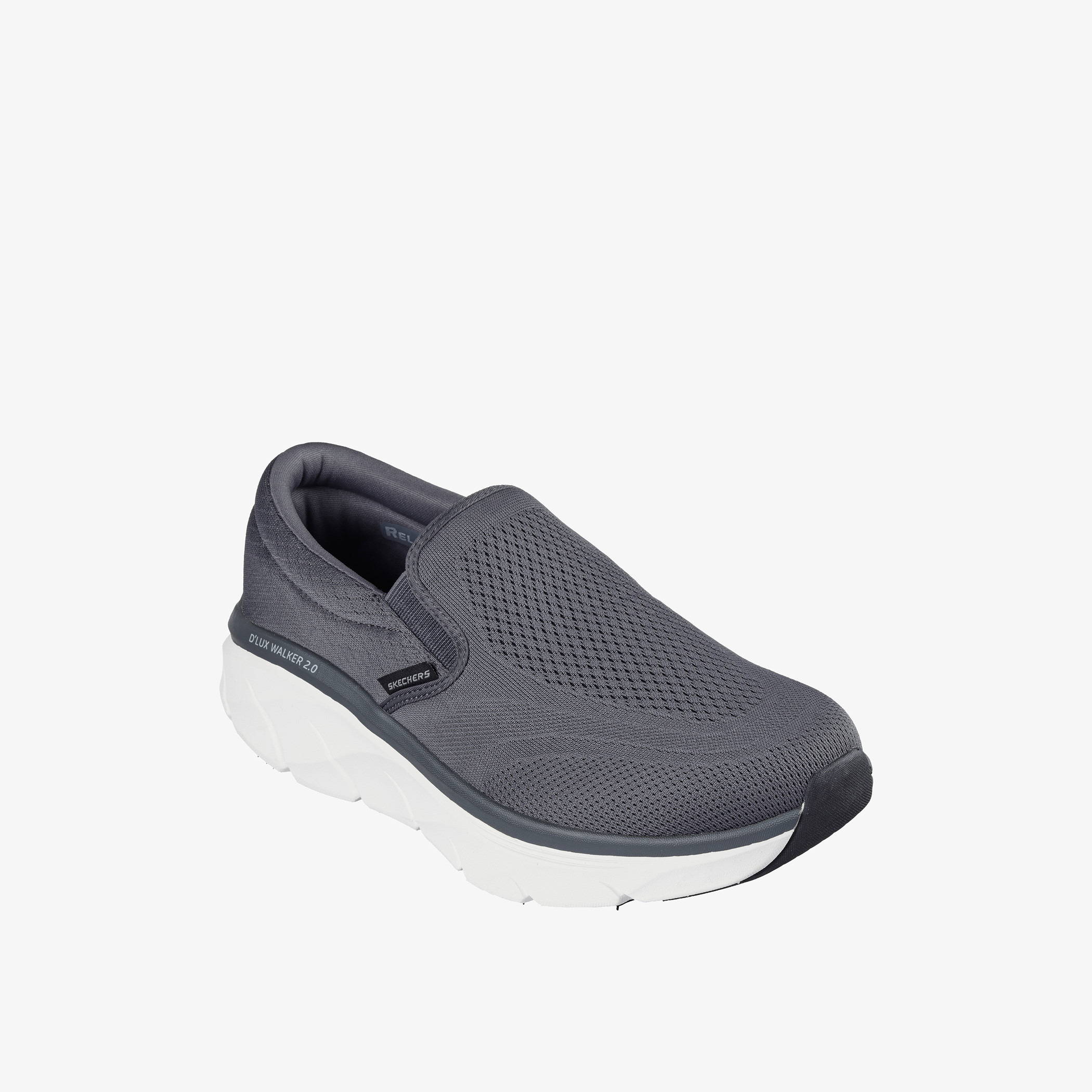 Shop Skechers Men s Textured Slip On Sports Shoes Online Splash UAE