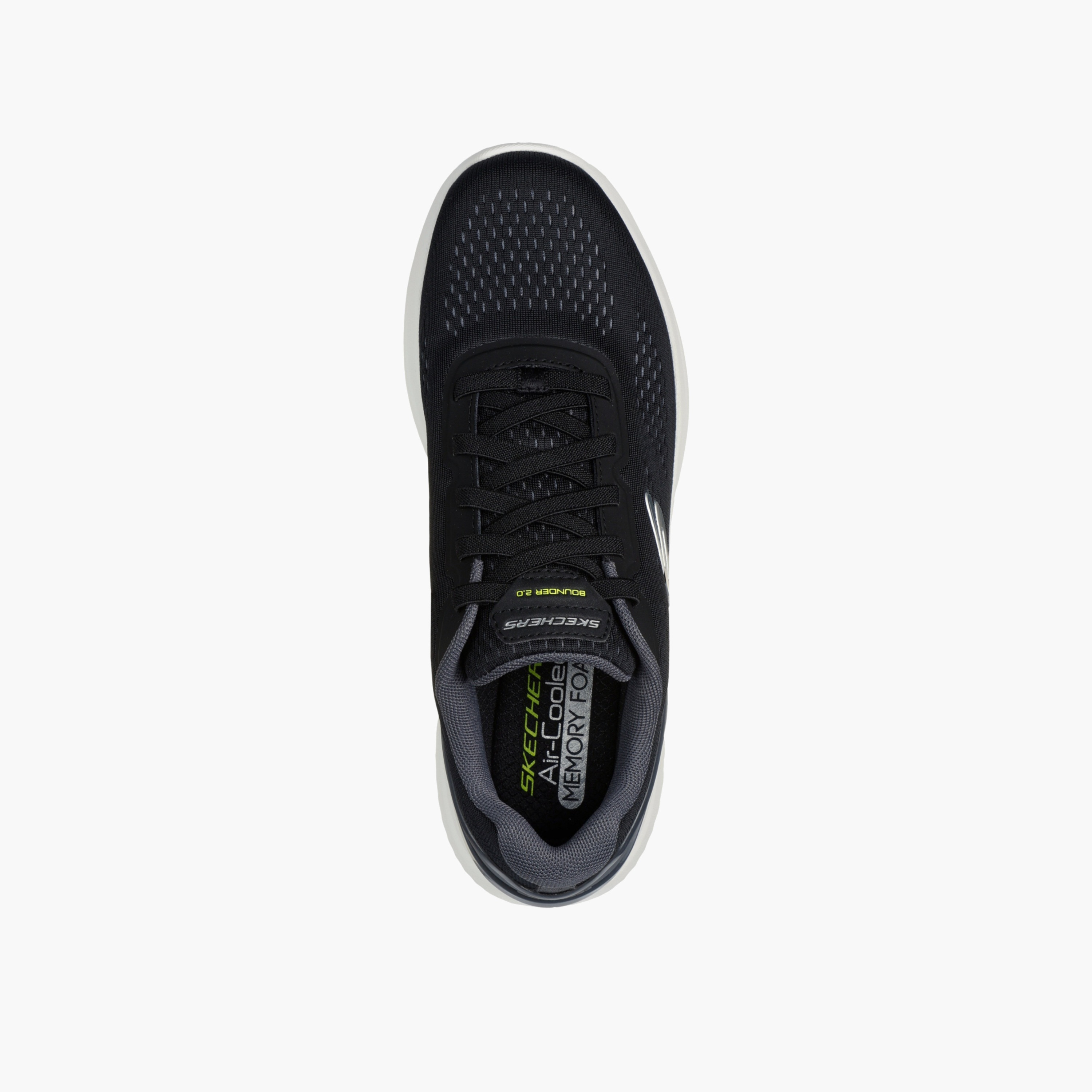 Skechers Men Logo Lace-Up Sports Shoes-sports-men-shoes-image-2