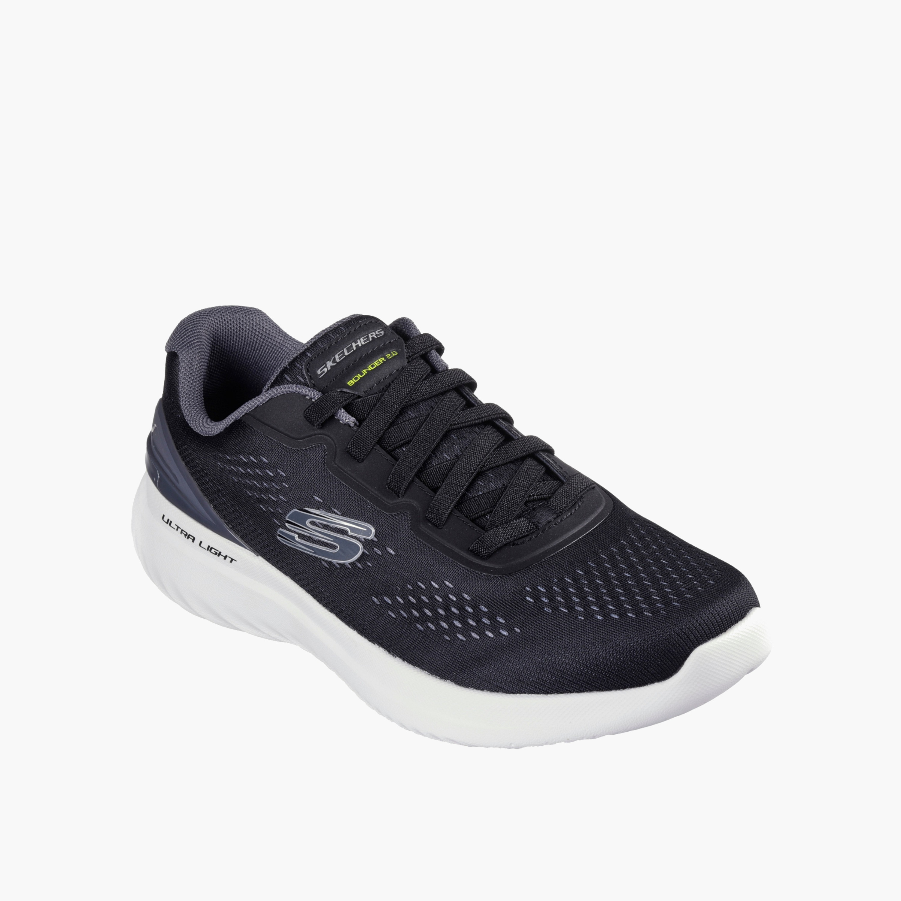 Skechers Men Logo Lace-Up Sports Shoes-sports-men-shoes-image-4