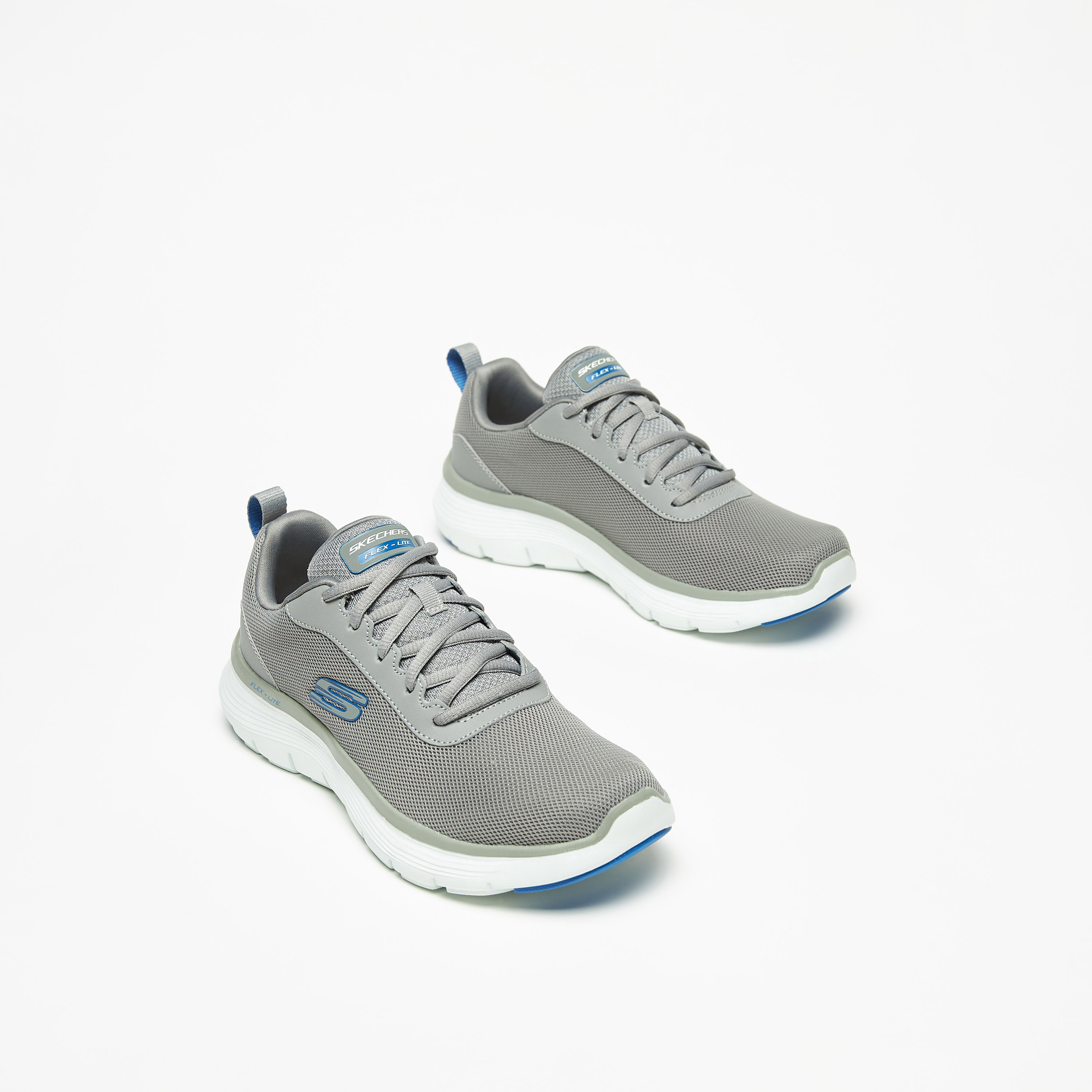 سكيتشرز حذاء رياضي فليكس ادفانتج 5.0 ميموري فوم كاحل منخفض للرجال 232822-GYBL | OE-sports-men-shoes-image-1