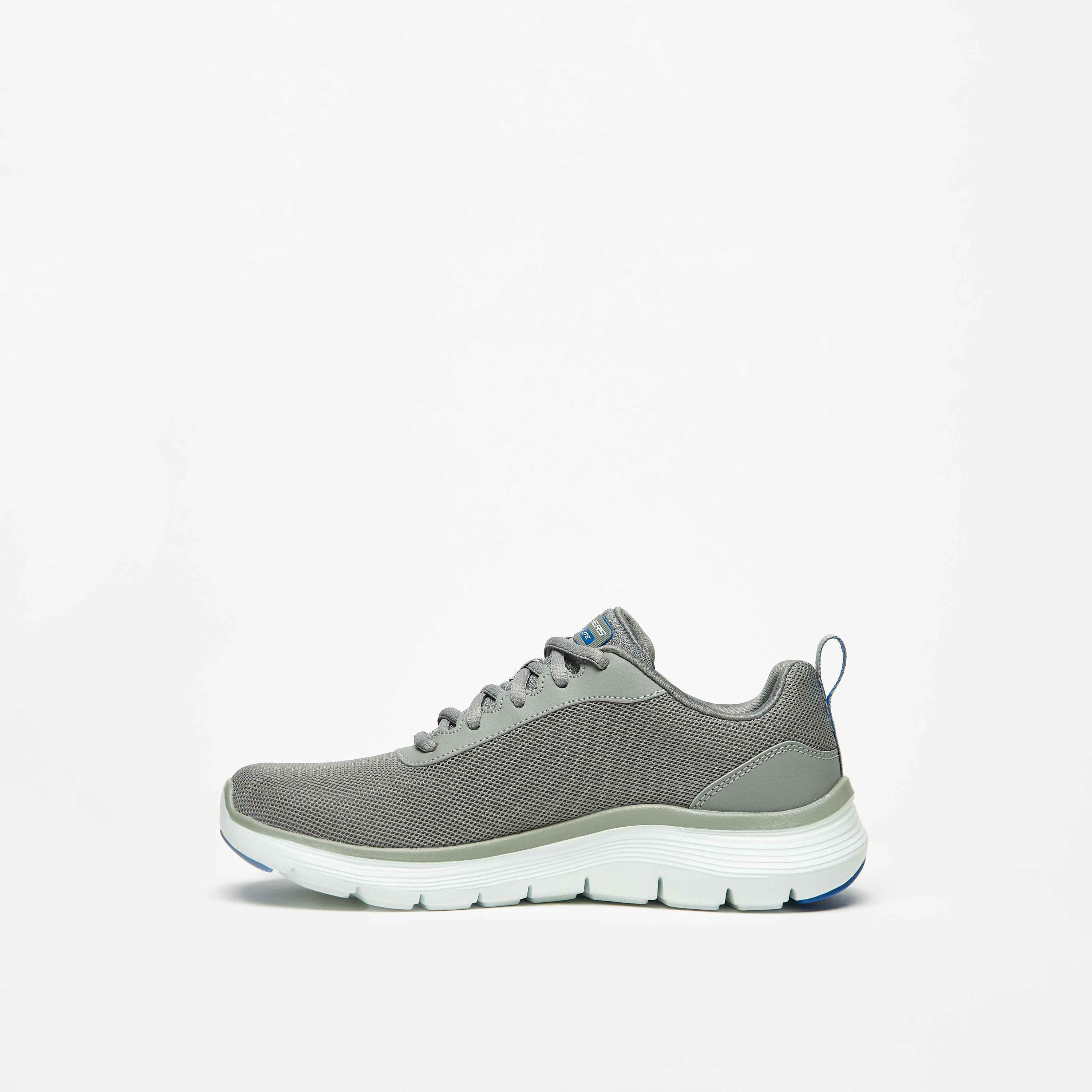 Skechers Flex Advantage 5.0 Men Memory Foam Low Ankle Sneakers 232822-GYBL | OE-sports-men-shoes-image-3