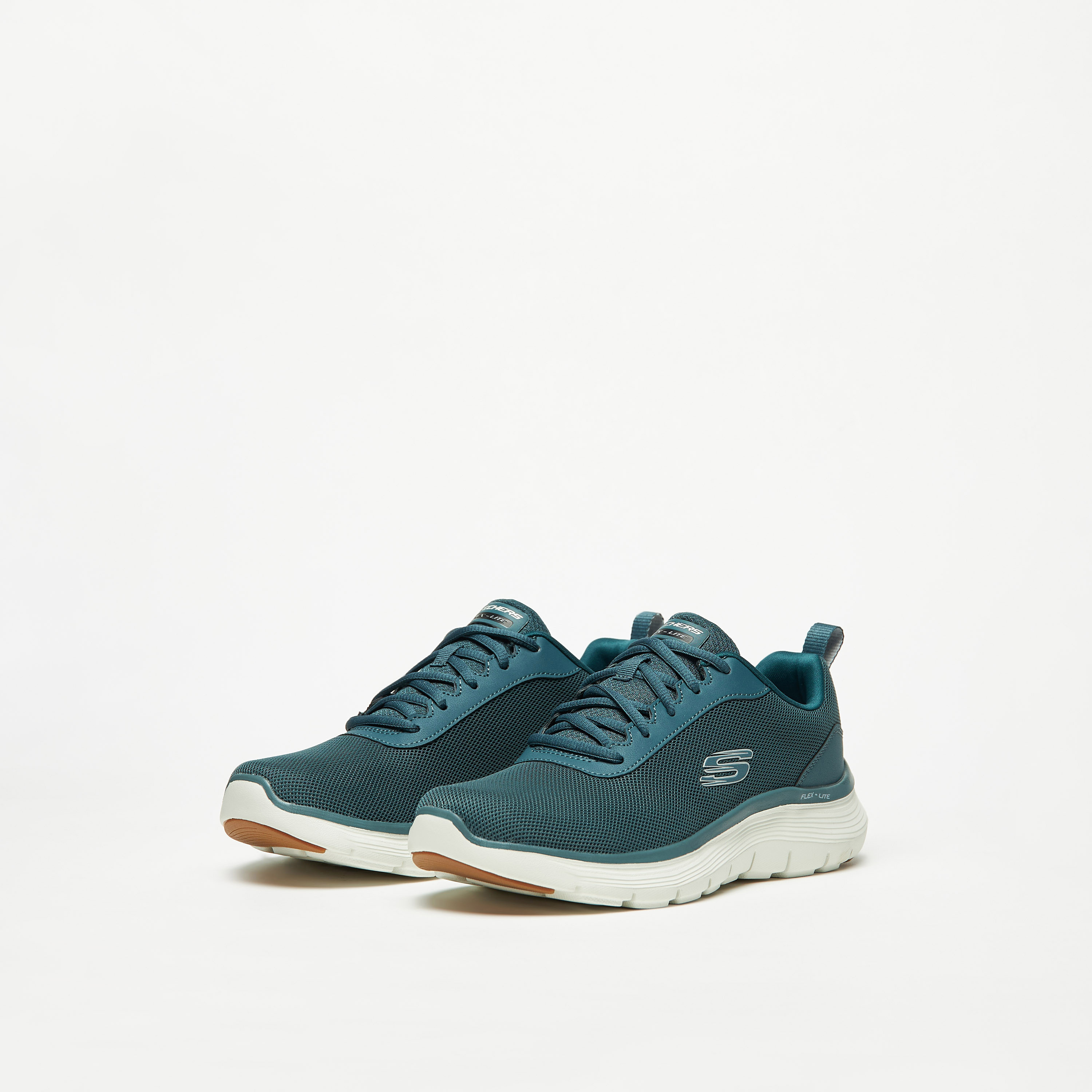 سكيتشرز حذاء رياضي فليكس ادفانتج 5.0 ميموري فوم كاحل منخفض للرجال 232822-GYBL | OE-sports-men-shoes-image-10