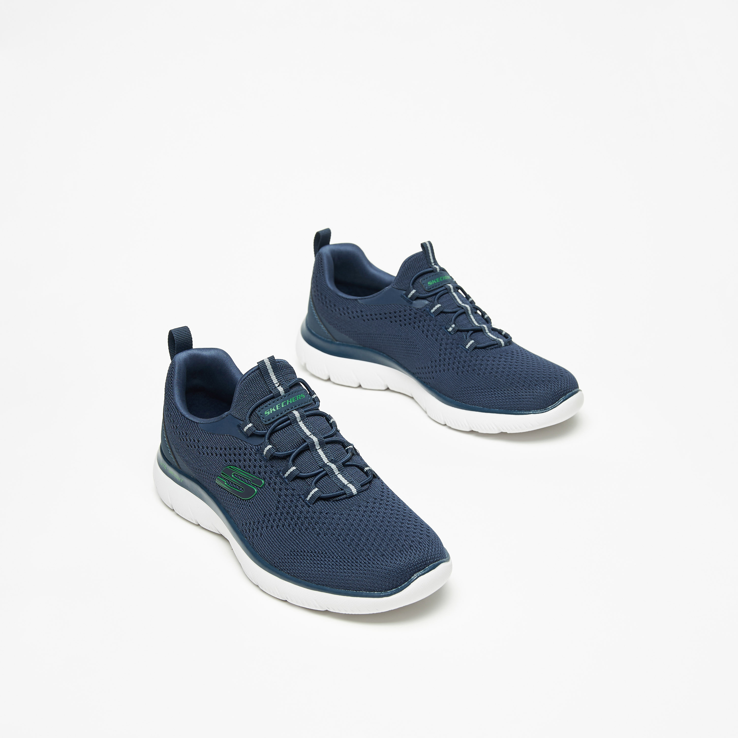 سكيتشرز حذاء رياضي ساميت ميموري فوم للرجال 232832-NVY | OE-sports-men-shoes-image-1