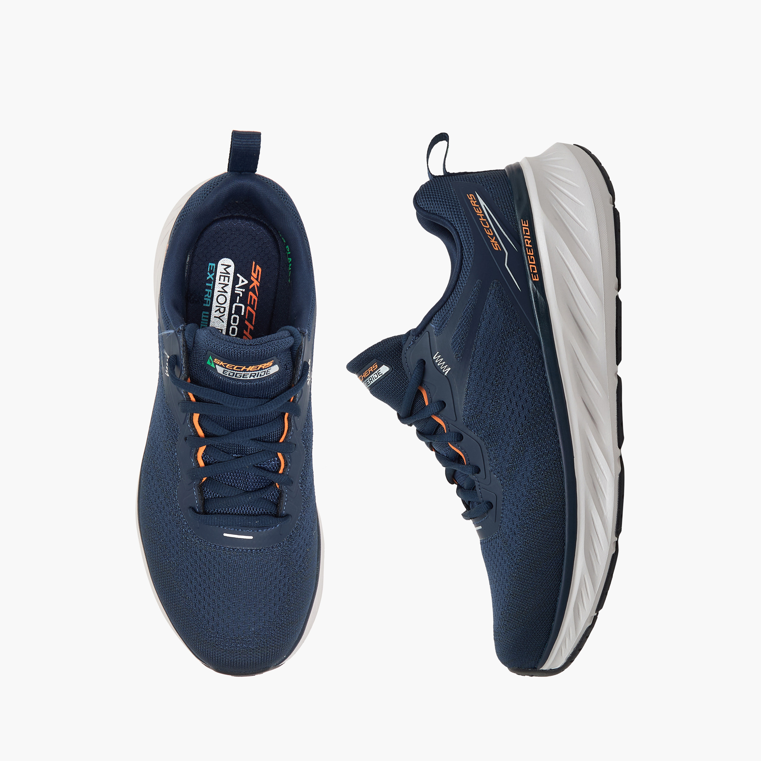 Skechers Men's EDGERIDE Lace-Up Low Ankle Sneakers 232836WW | OE-sports-men-shoes-image-1