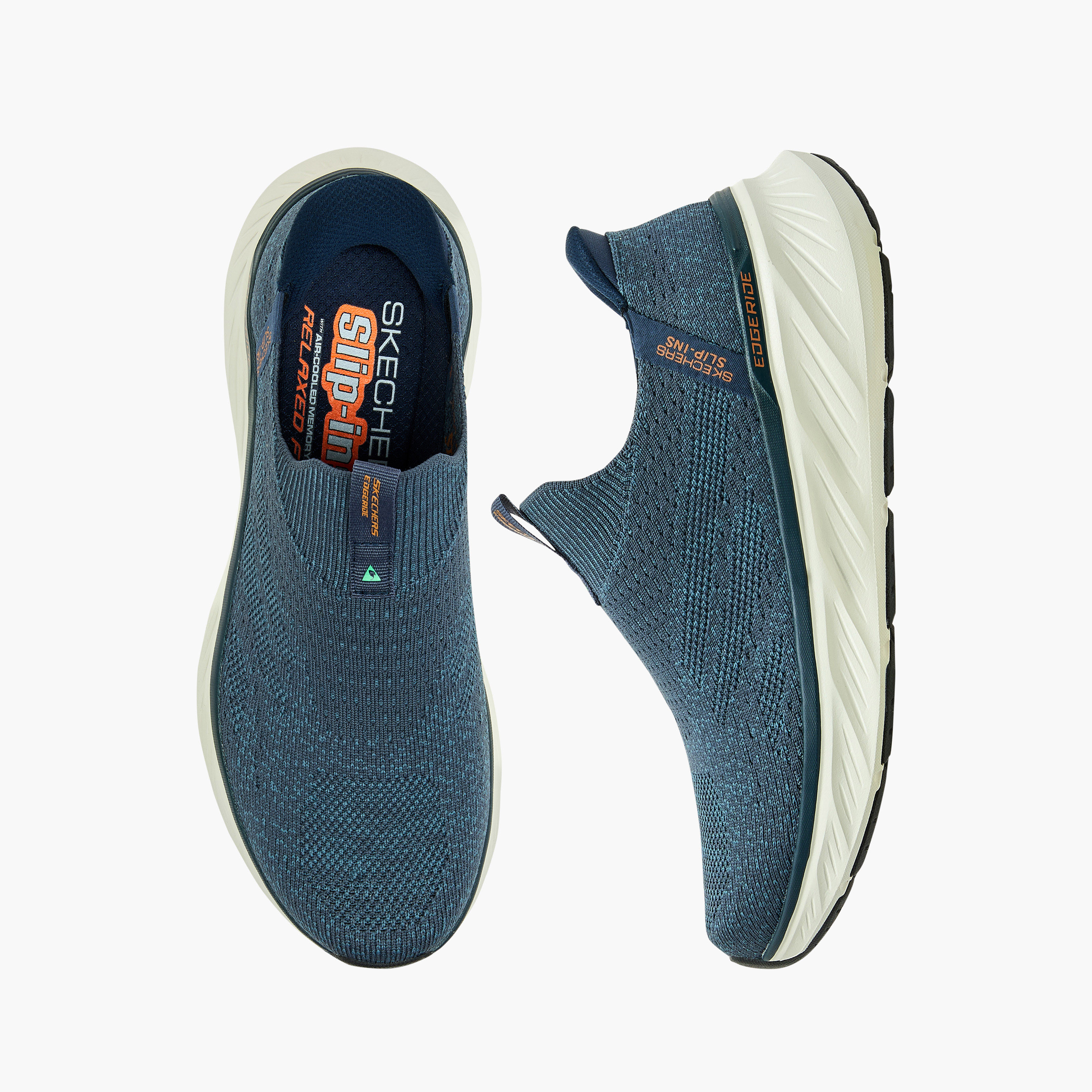 Skechers Men's EDGERIDE Slip On Low Ankle Sneakers 232839 | OE-sports-men-shoes-image-1