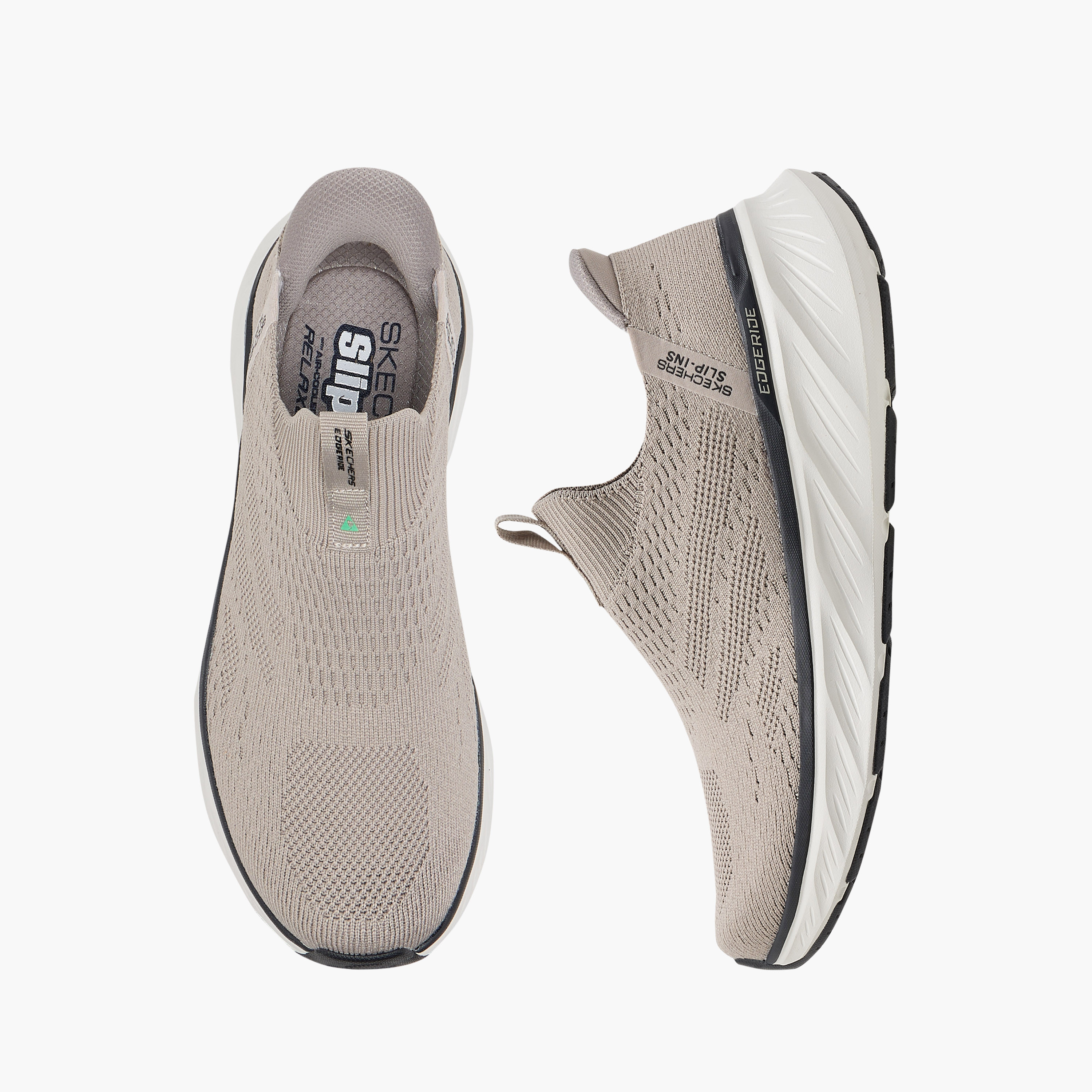 Skechers Men's EDGERIDE Slip On Low Ankle Sneakers 232839 | OE-sports-men-shoes-image-1