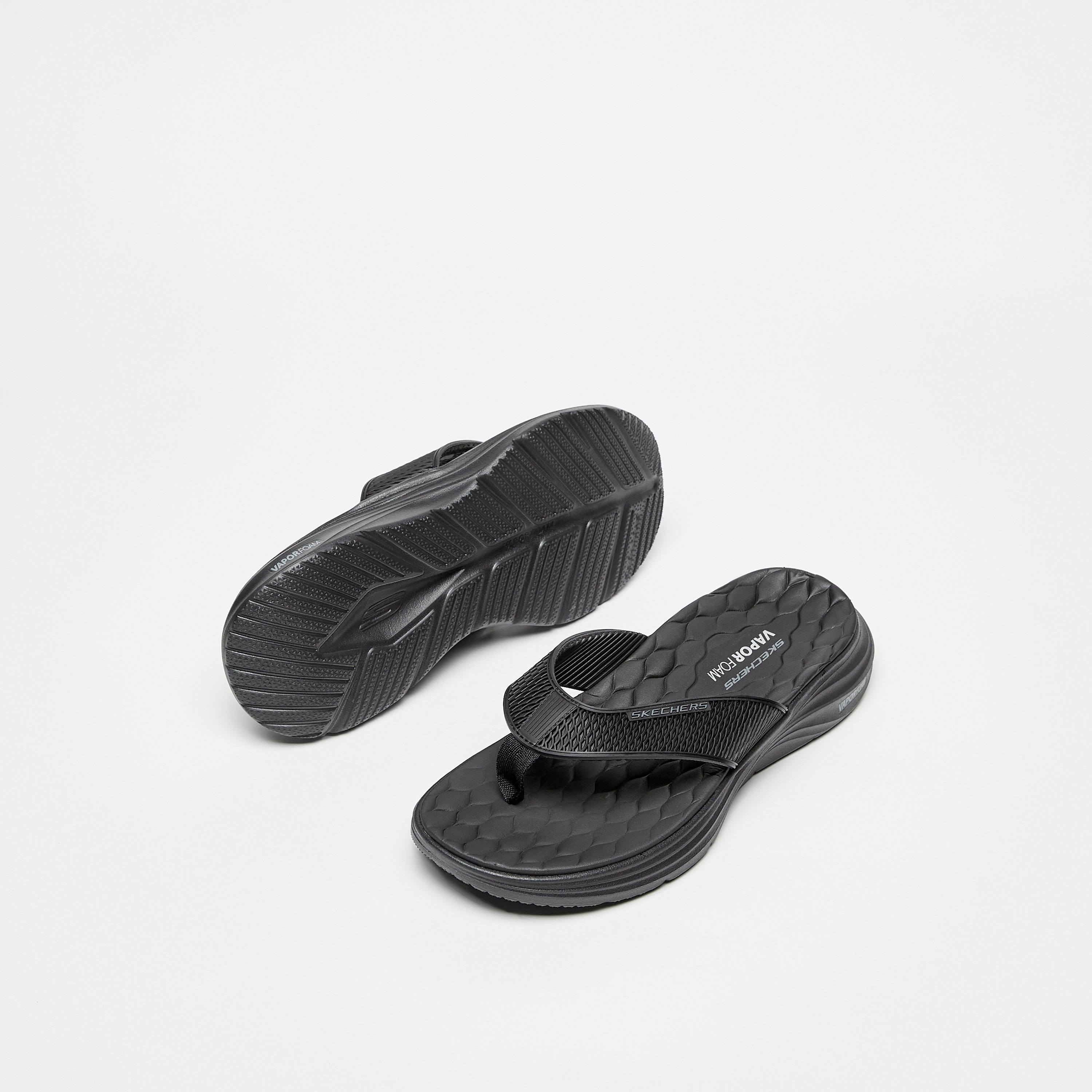 Skechers Vapor Foam Men Sandals 232894-BKRD | OE-men-shoes-flipflopsandslides-image-6