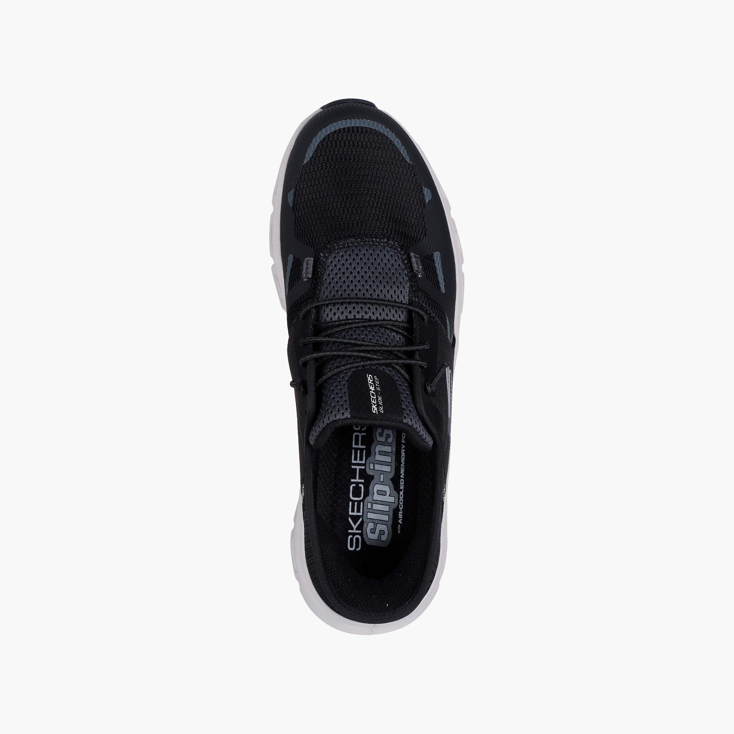 حذاء مشي للرجال من سكيتشرز جلايد ستيب برو بنجي بدون أربطة 232930 | OE-sports-men-shoes-image-4