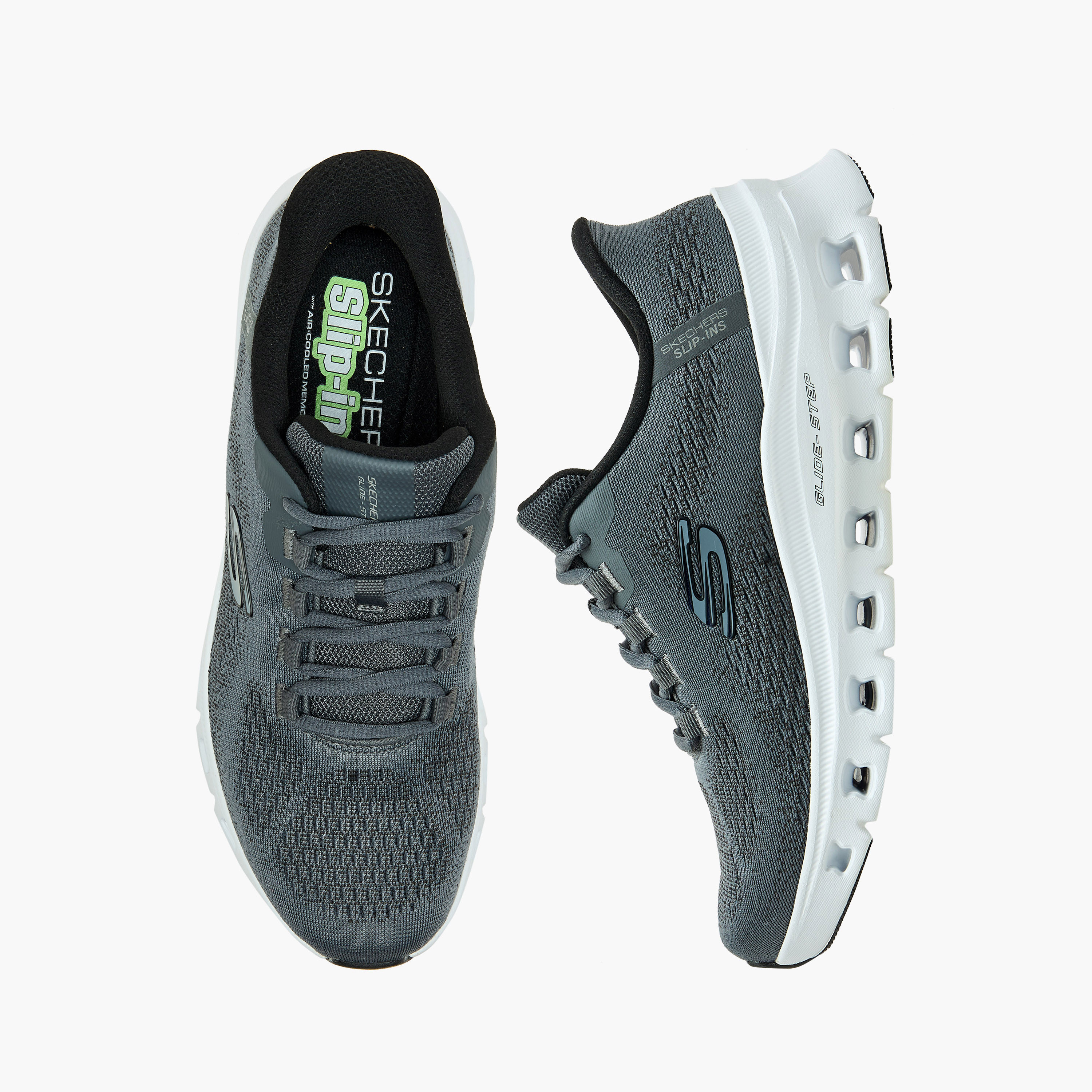 سكيتشرز - حذاء رياضي جلايد ستيب برو برباط - منخفض الكاحل - للرجال  232941 | OE-sports-men-shoes-image-1