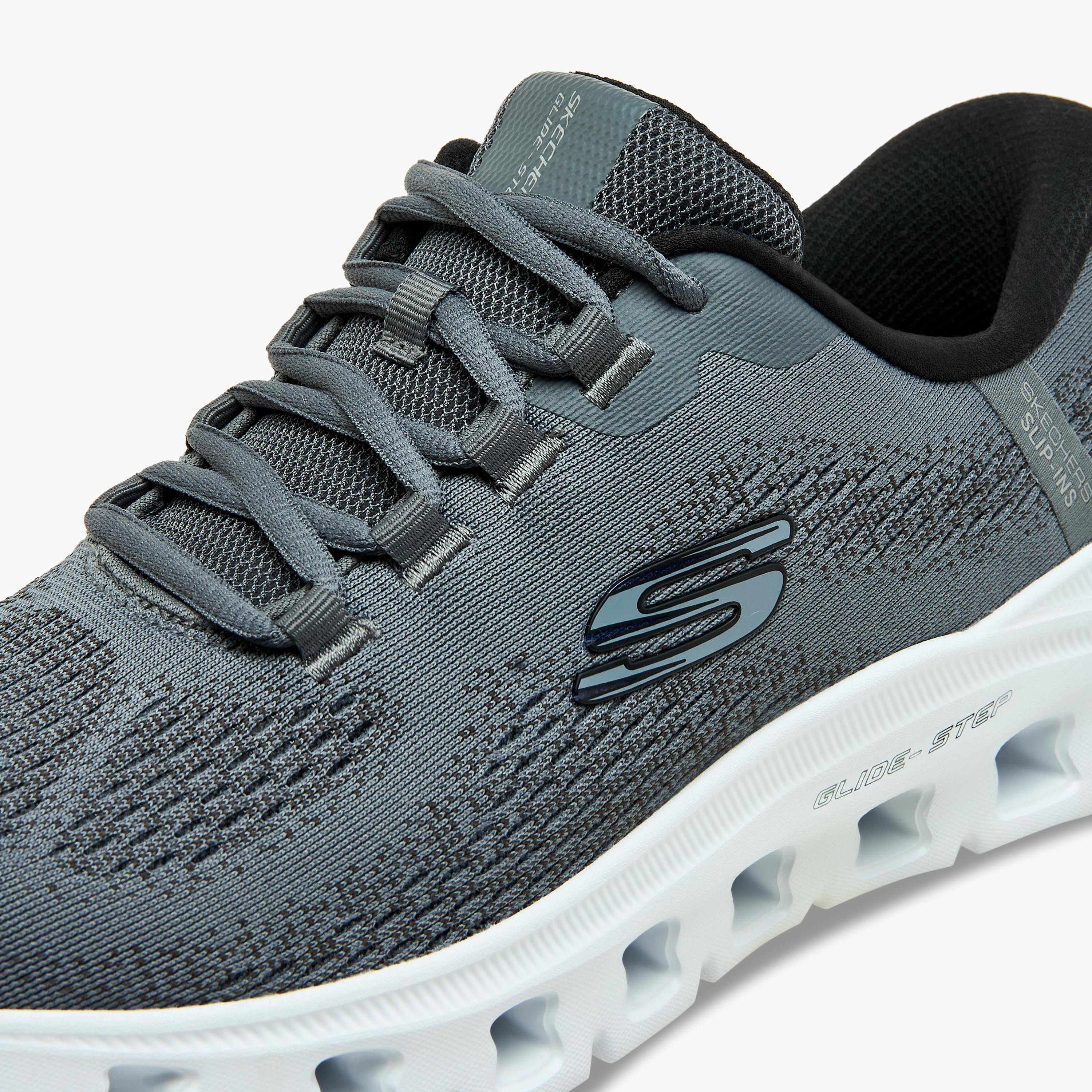 سكيتشرز - حذاء رياضي جلايد ستيب برو برباط - منخفض الكاحل - للرجال  232941 | OE-sports-men-shoes-image-4