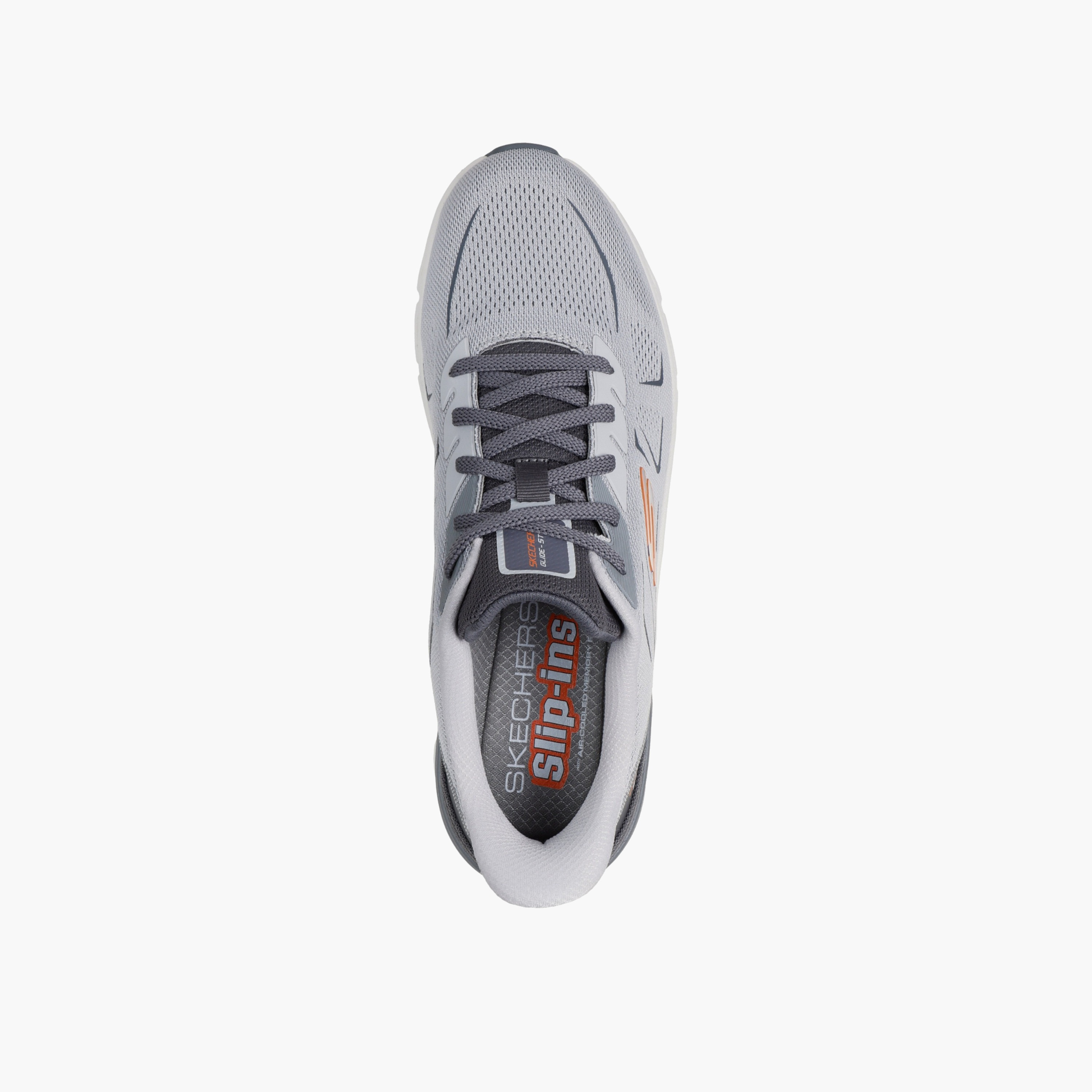 حذاء رياضي سهل الارتداء بطبعات شعار للرجال من سكيتشرز-sports-men-shoes-image-2