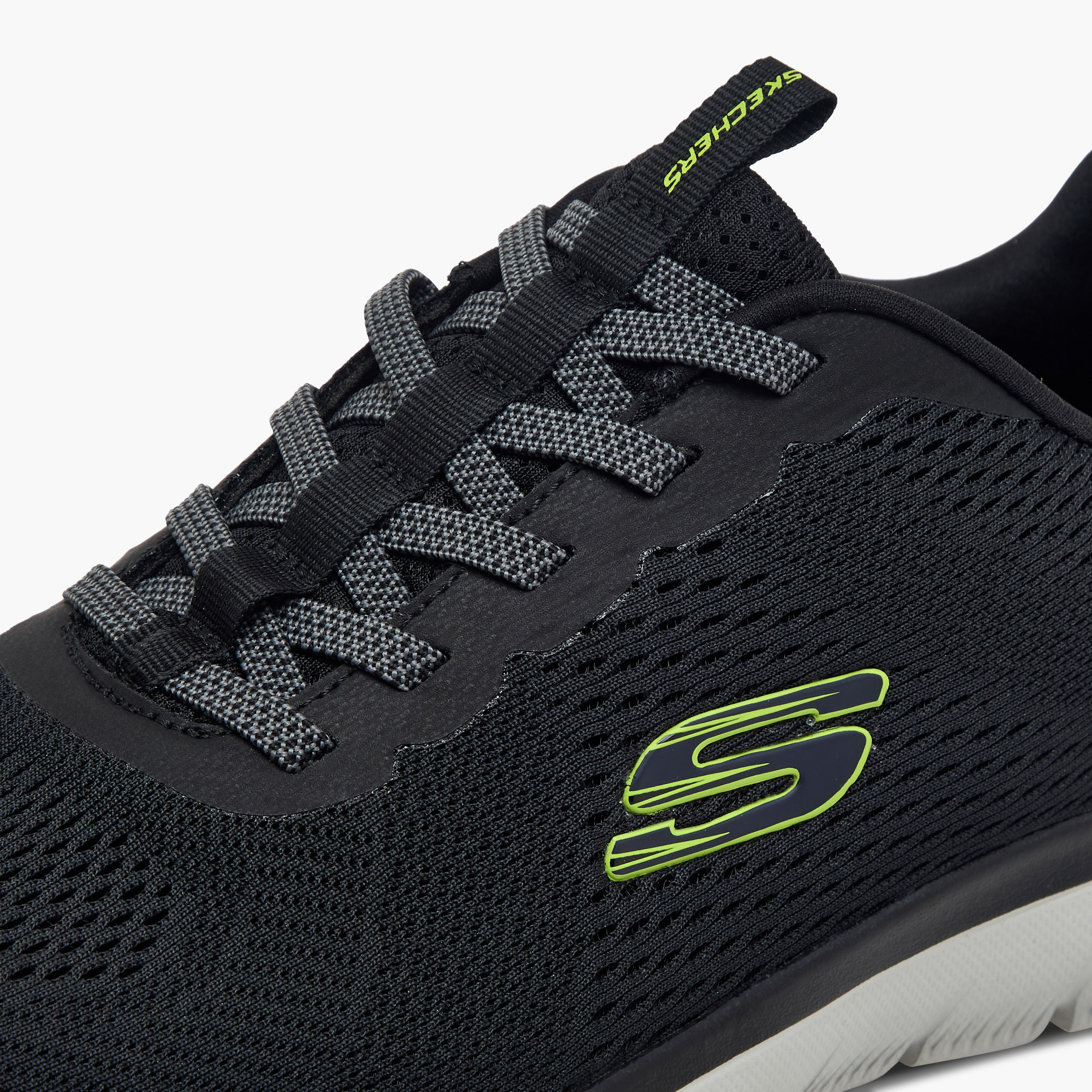 سكيتشرز - حذاء رياضي ساميتس - دانتيل بنجي - منخفض الكاحل - للرجال  232963 | OE-sports-men-shoes-image-9