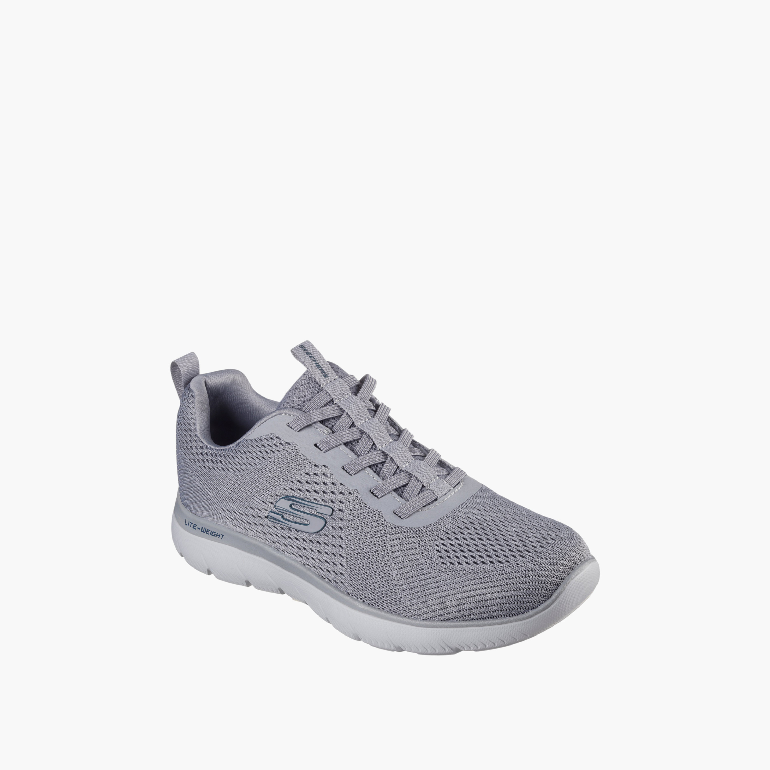 حذاء رياضي ساميتس برباط للرجال من سكتشرز - 232963-GYNV-sports-men-shoes-image-1