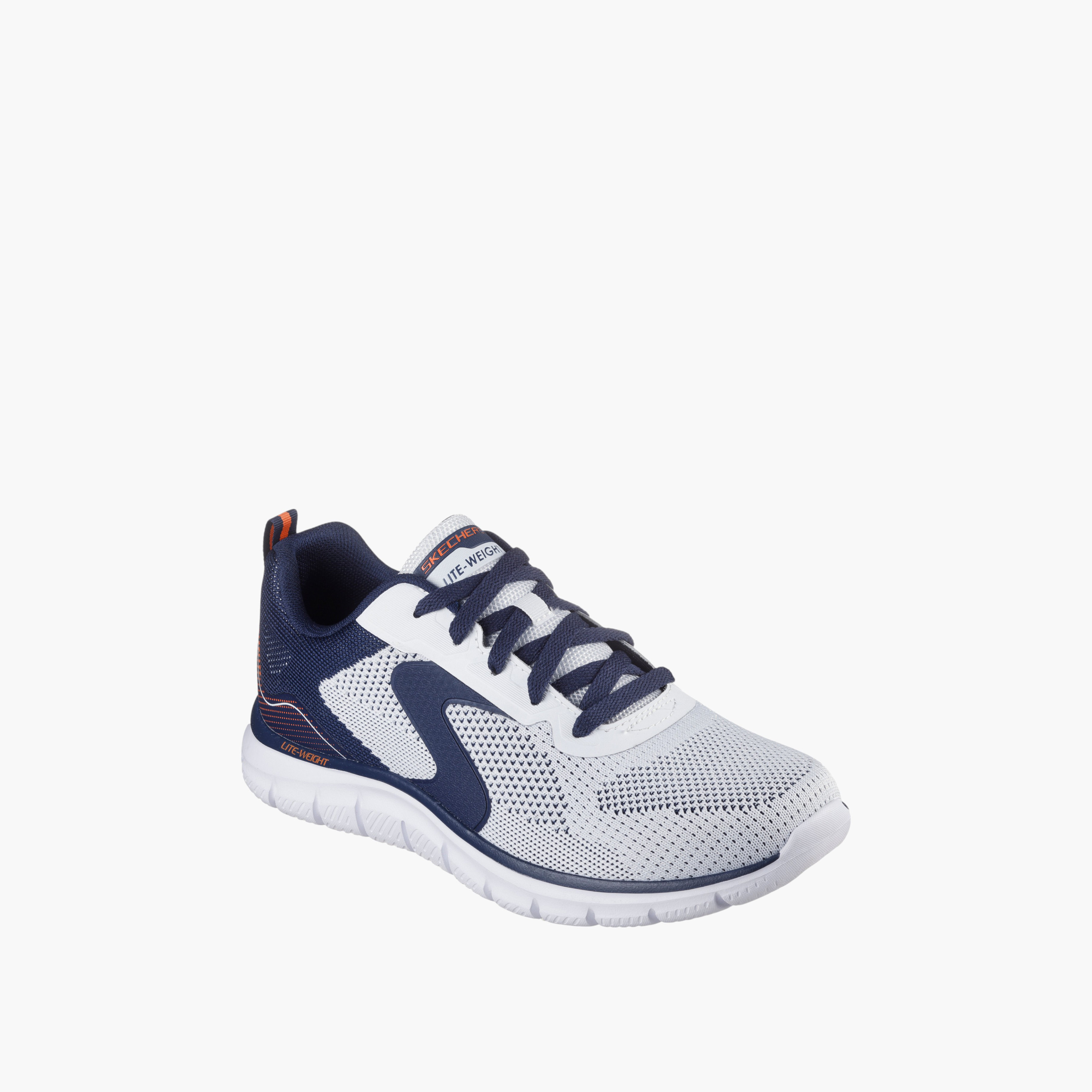 حذاء رياضي تراك برباط للرجال من سكتشرز - 232965-WNV-sports-men-shoes-image-1