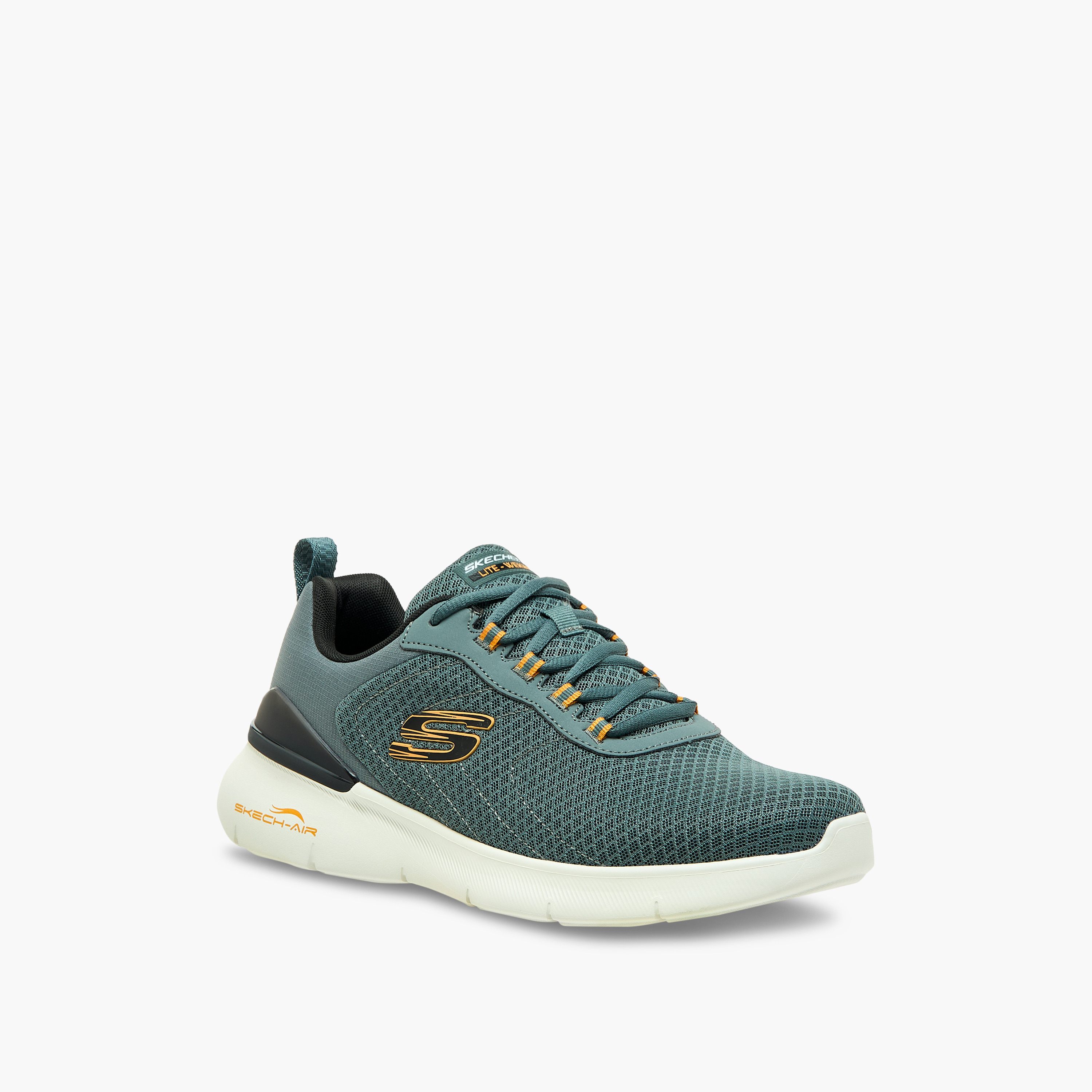حذاء سكيتشرز ذو سكيتش إير ديناميت 2.0 برباط للرجال 232971 | OE-sports-men-shoes-image-17