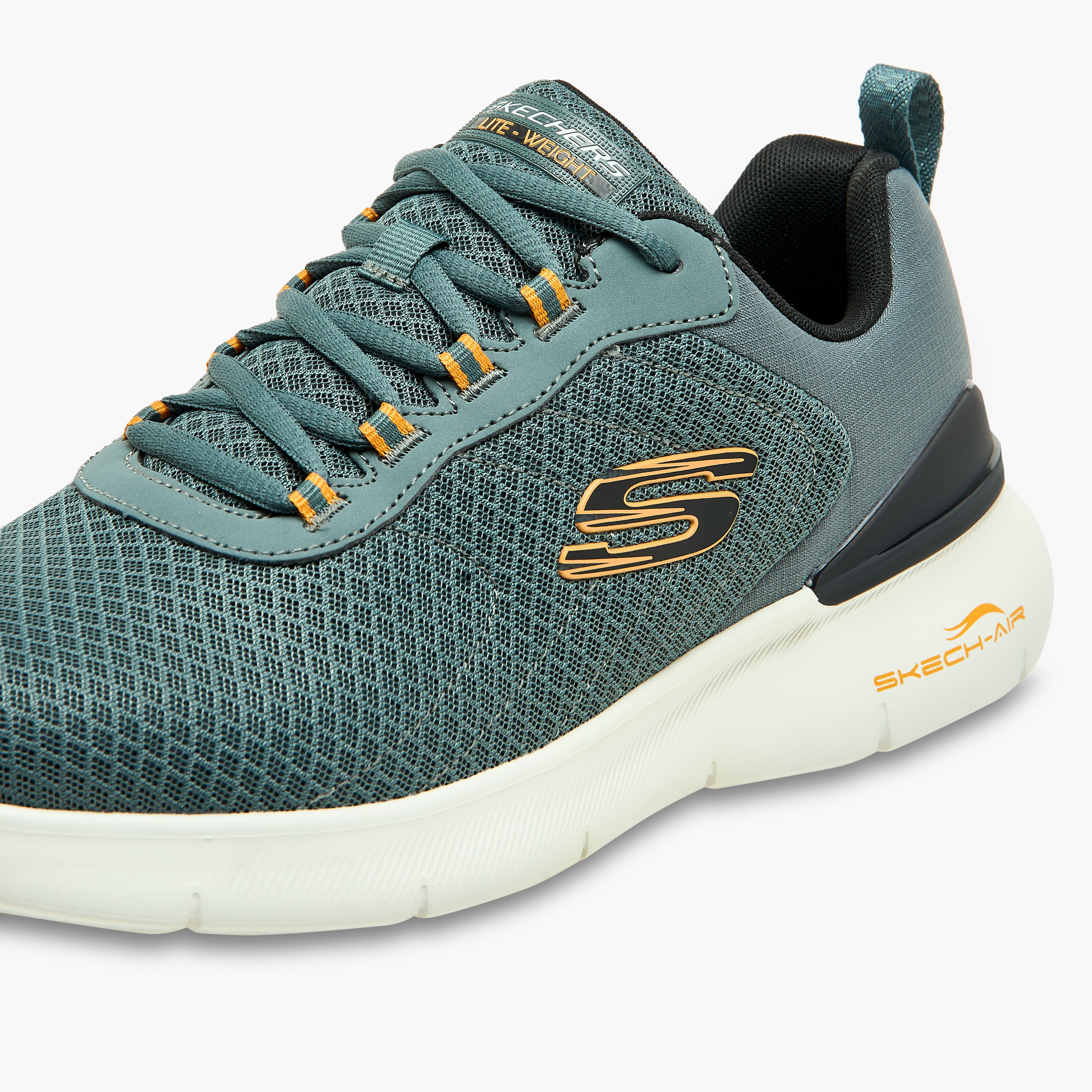 حذاء سكيتشرز ذو سكيتش إير ديناميت 2.0 برباط للرجال 232971 | OE-sports-men-shoes-image-19