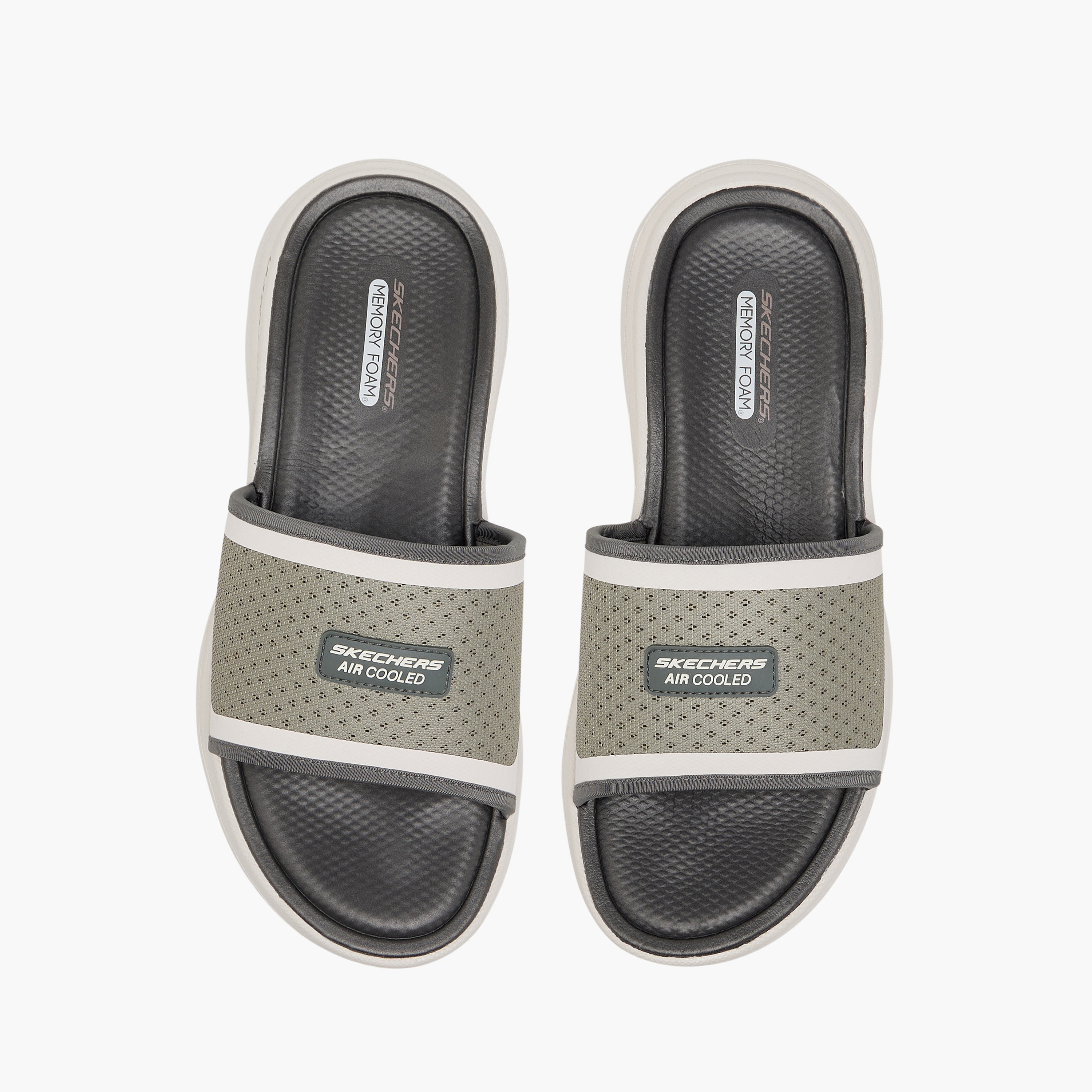 Skechers Men's BOUNDER 2.0 Slip On Slide Slippers 232983 | OE-men-shoes-flipflopsandslides-image-1