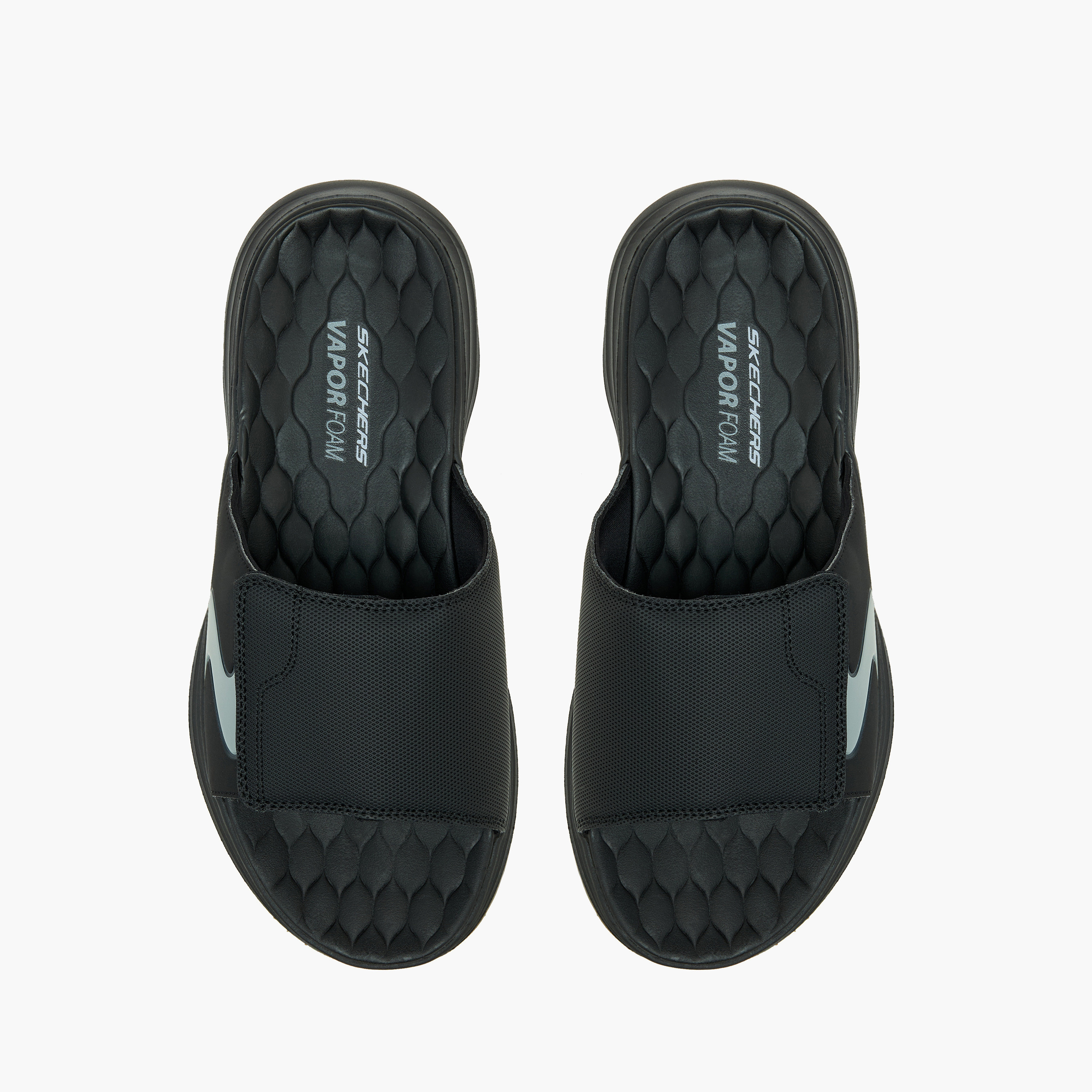 Skechers Men's VAPOR FOAM Slip On Slide Slippers 232993 | OE-men-shoes-flipflopsandslides-image-1