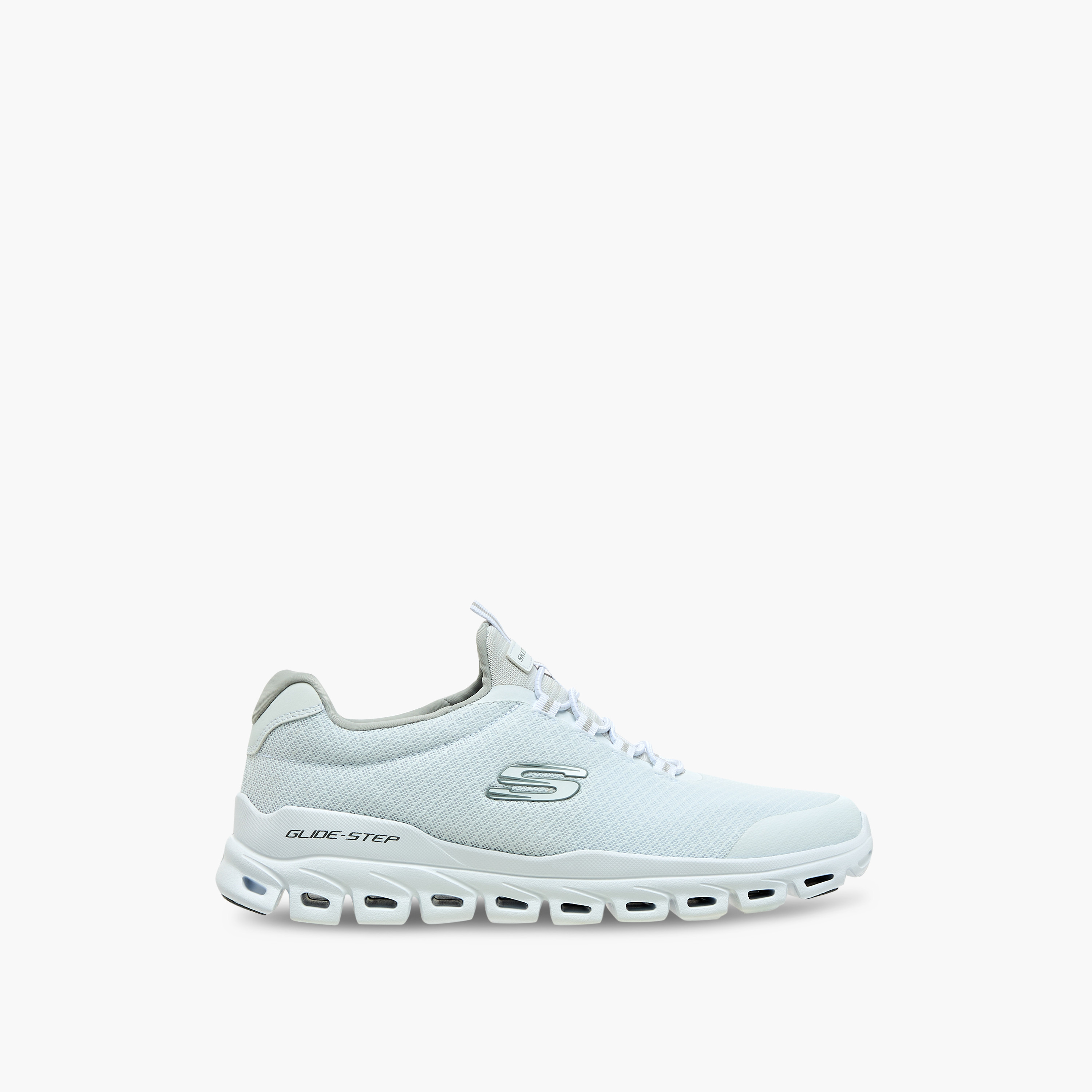 سكيتشرز - حذاء رياضي جلايد ستيب - دانتيل بنجي - برباط منخفض الكاحل - للرجال  233012 | OE-sports-men-shoes-image-3