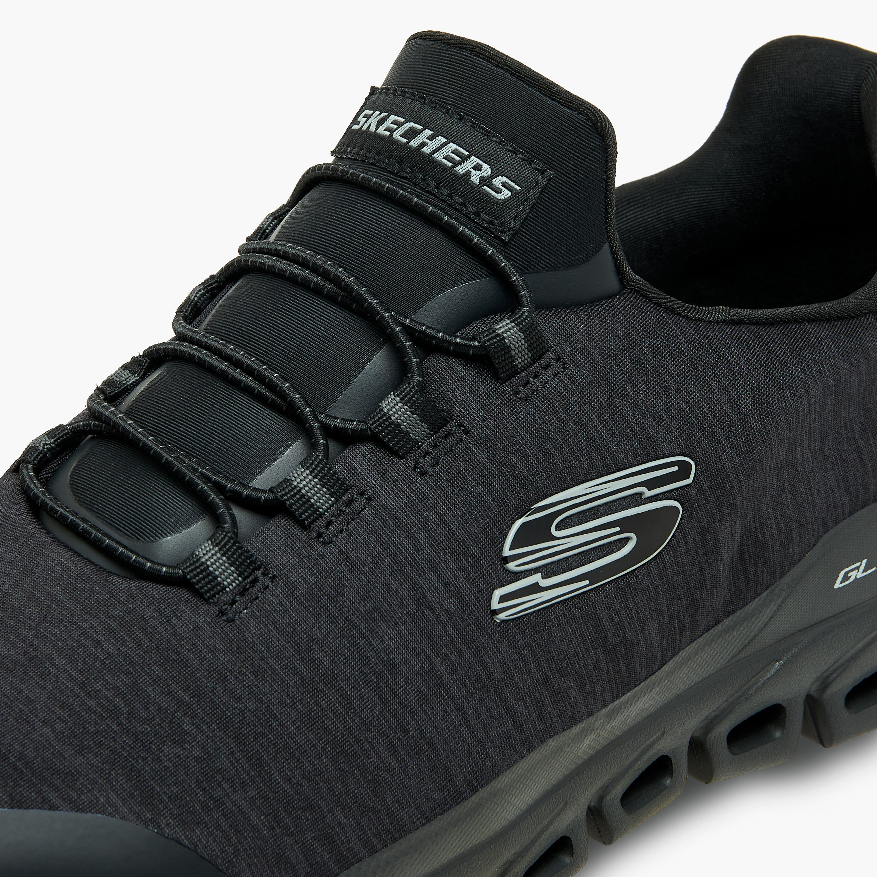 Skechers Men's Glide-Step Bungee Lace Low Ankle Sneakers 233013 | OE-sports-men-shoes-image-4