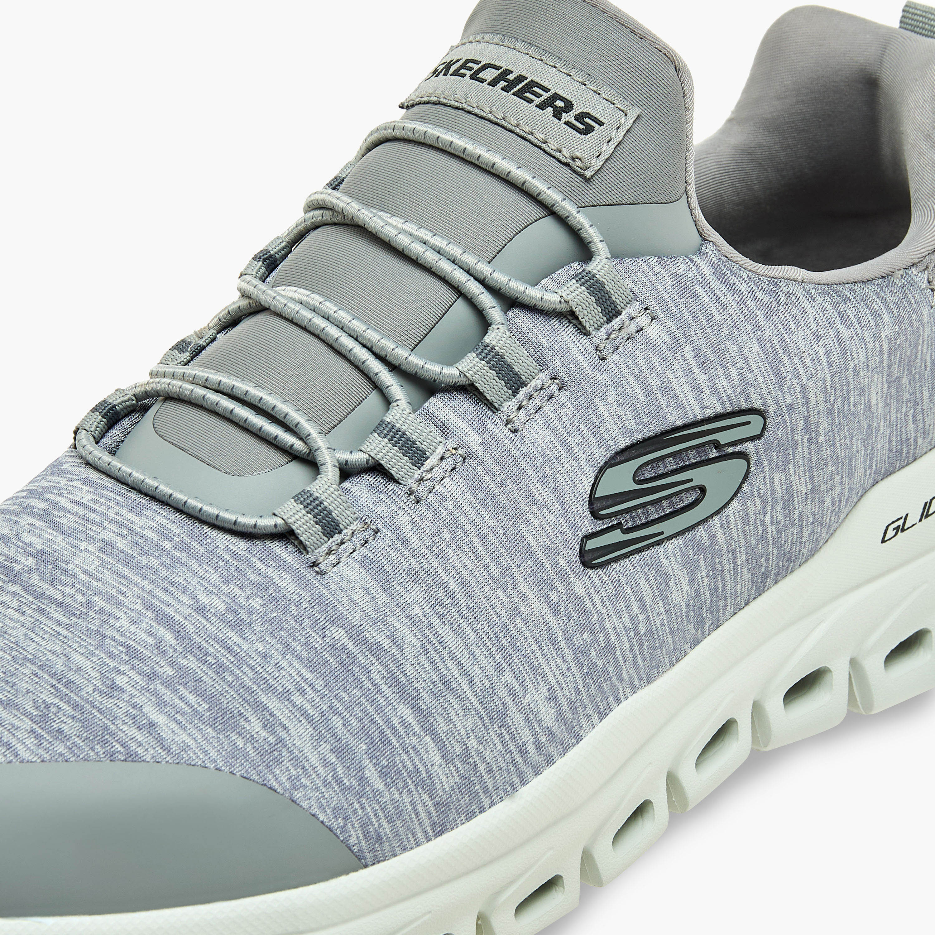Skechers Men's Glide-Step Bungee Lace Low Ankle Sneakers 233013 | OE-sports-men-shoes-image-9