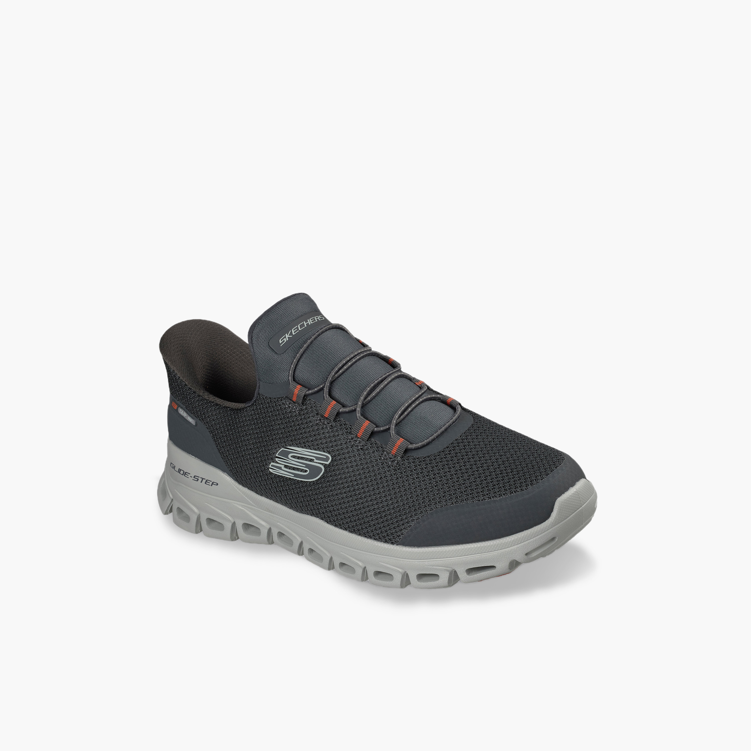 Skechers Men Glide Step Slip-On Walking Shoes-sports-men-shoes-image-1