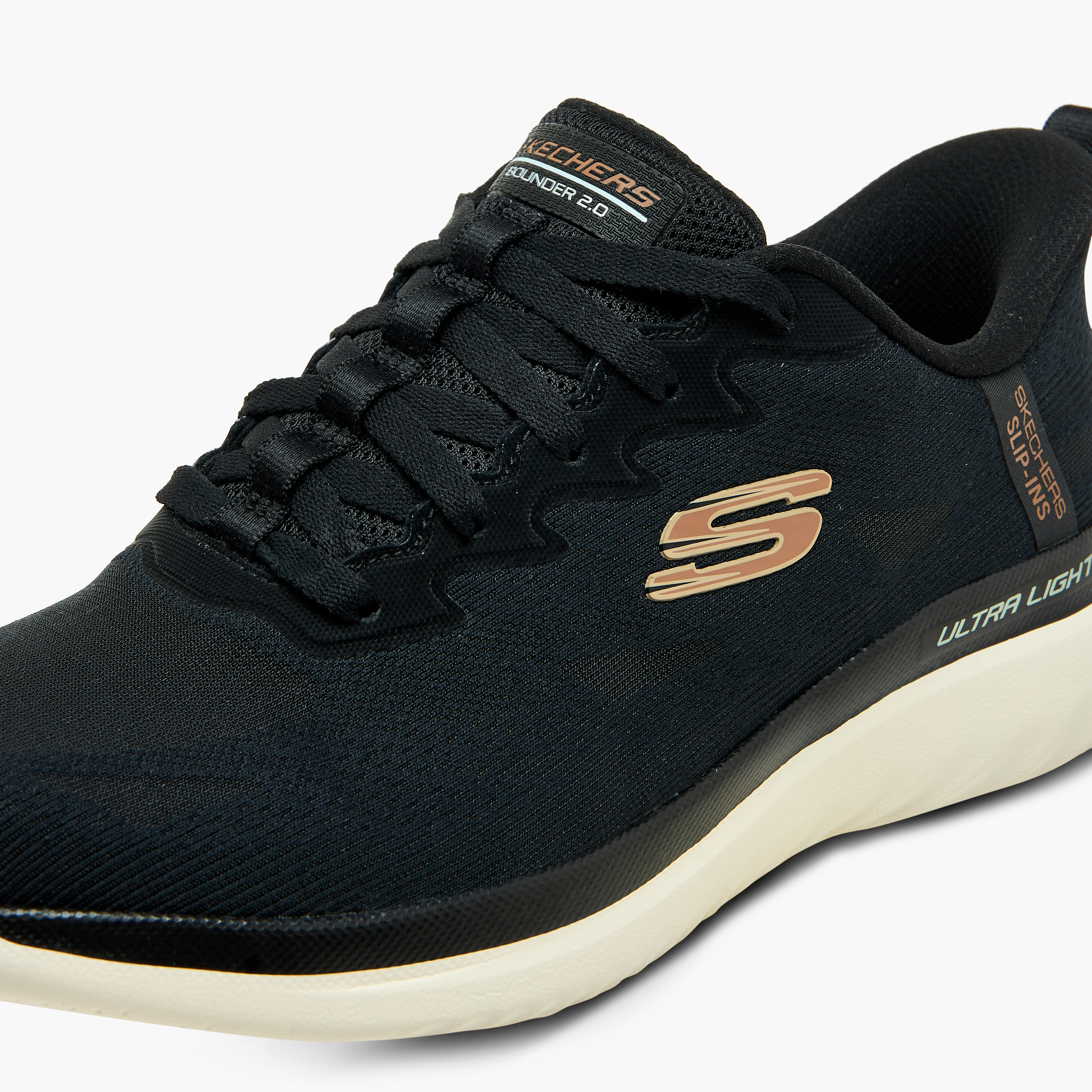 سكيتشرز - حذاء رياضي باوندر 2.0 - دانتيل بنجي - منخفض الكاحل - للرجال 233030 | OE-sports-men-shoes-image-4