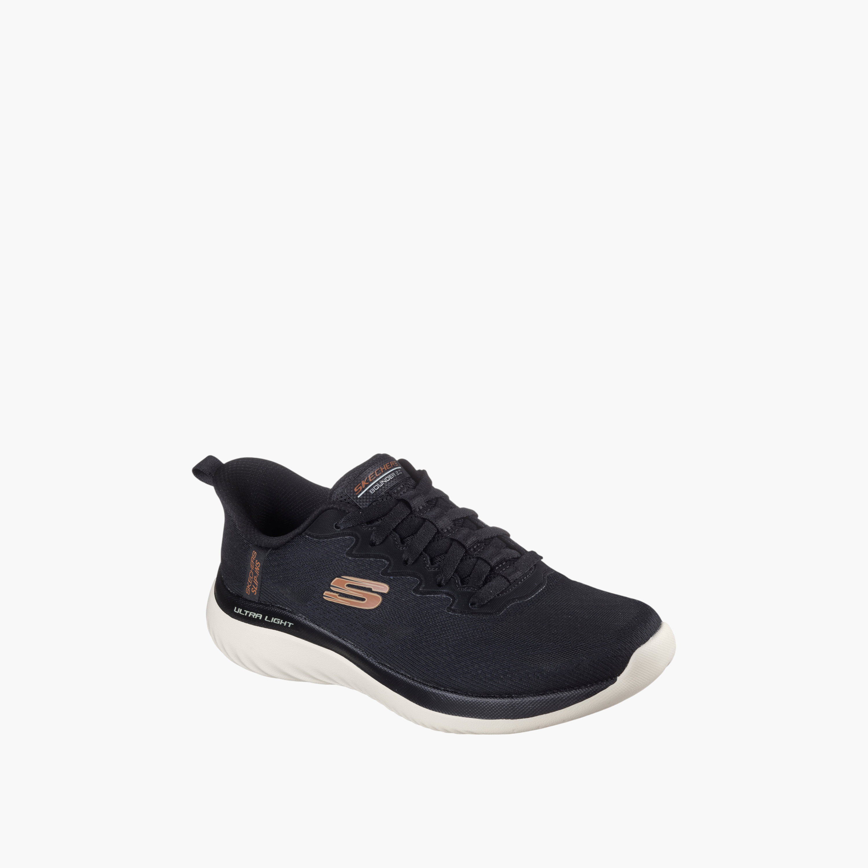 حذاء جري باوندر 2.0 برباط للرجال من سكتشرز - 233030-BLK-sports-men-shoes-image-1