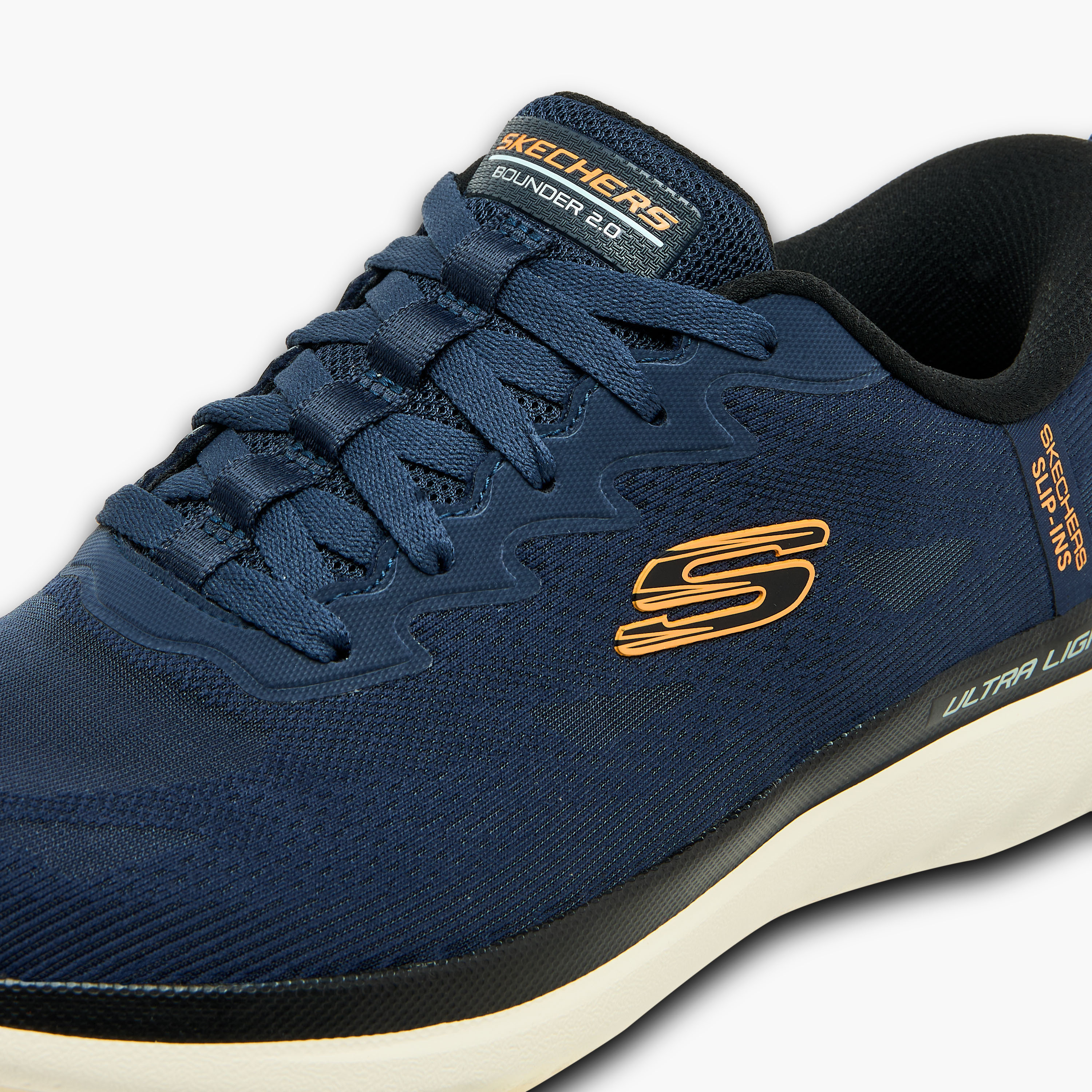 سكيتشرز - حذاء رياضي باوندر 2.0 - دانتيل بنجي - منخفض الكاحل - للرجال 233030 | OE-sports-men-shoes-image-4