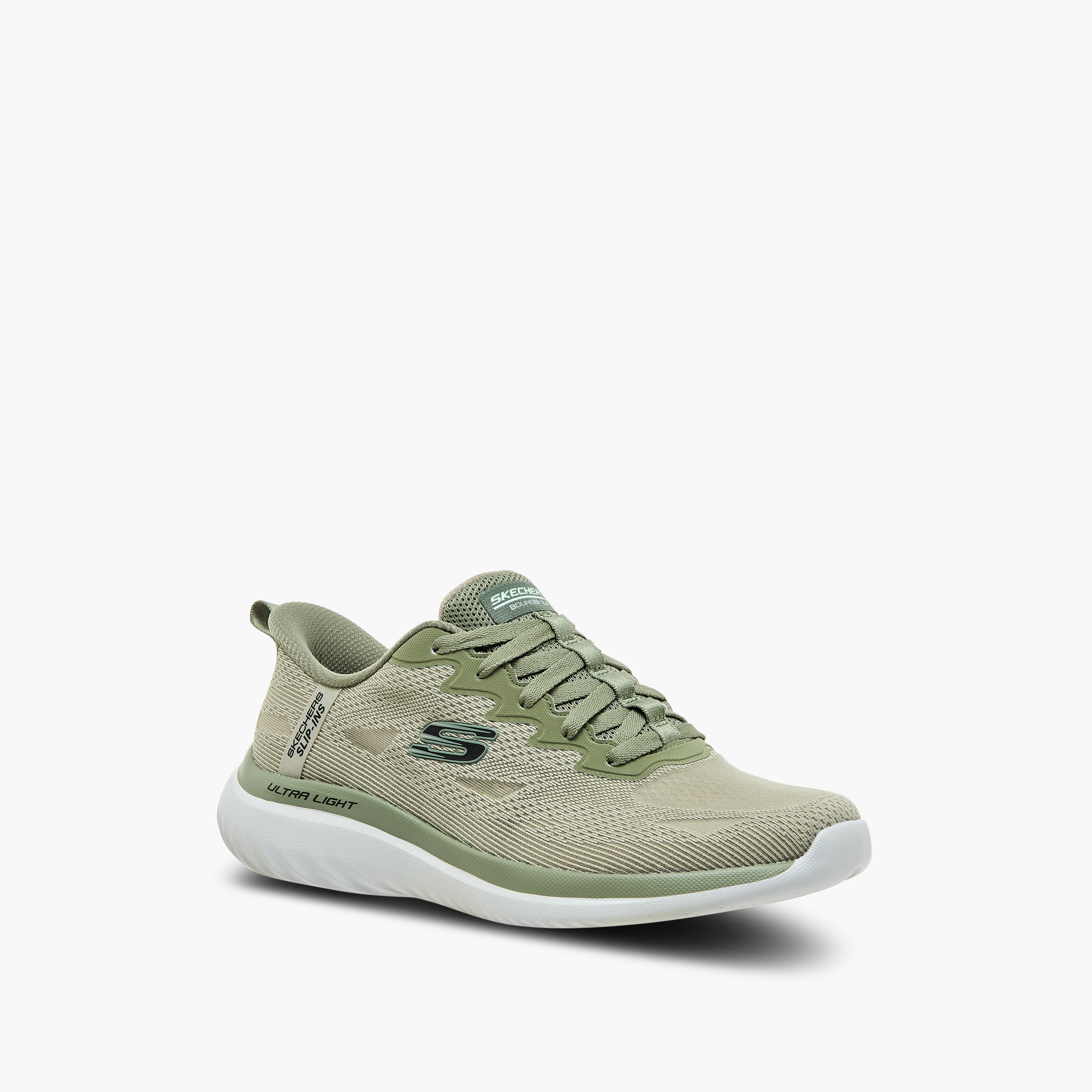Skechers Men's BOUNDER 2.0 Bungee Lace Low Ankle Sneakers 233030 | OE-sports-men-shoes-image-2