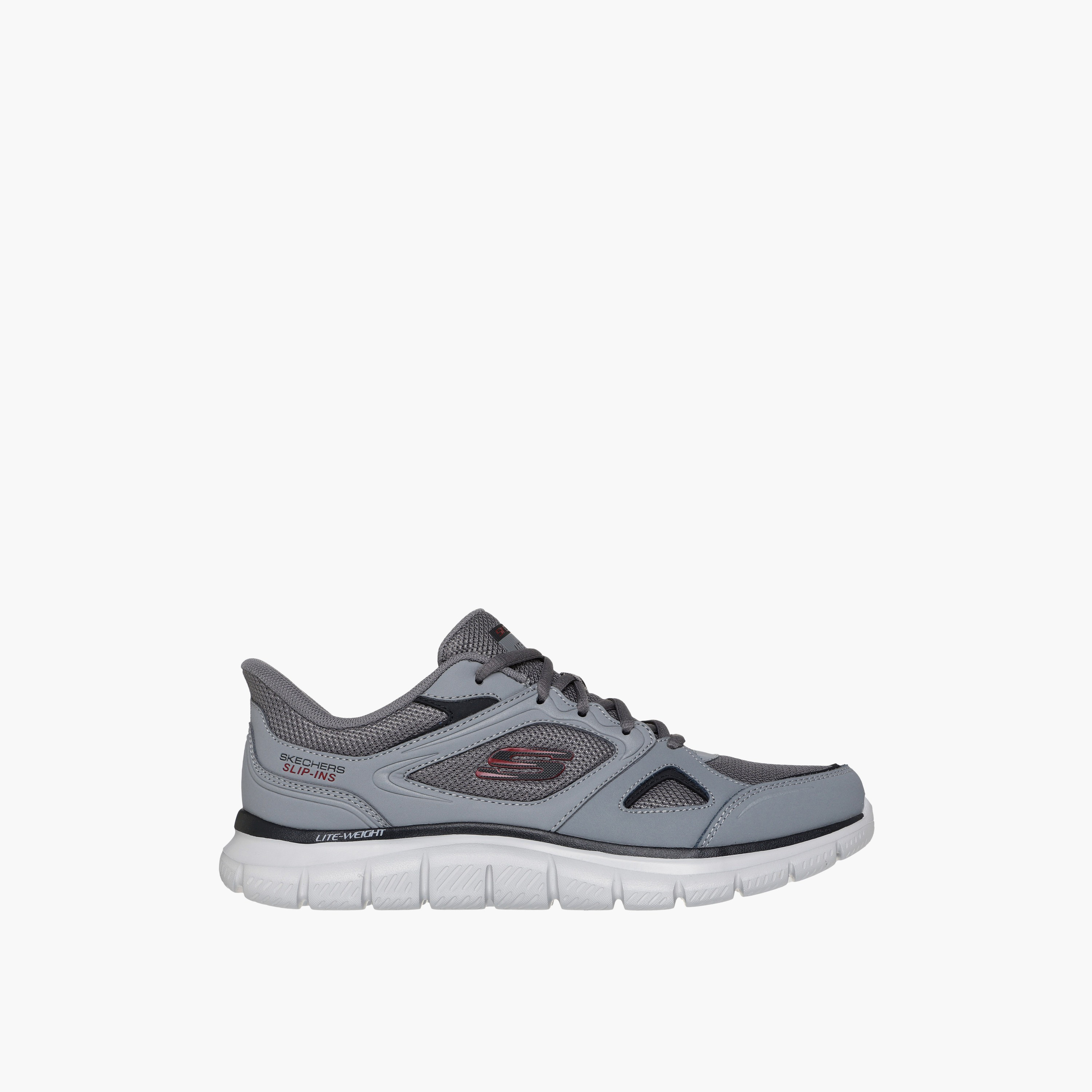 Skechers Men Lace-Up Leather Sports Shoes-sports-men-shoes-image-2